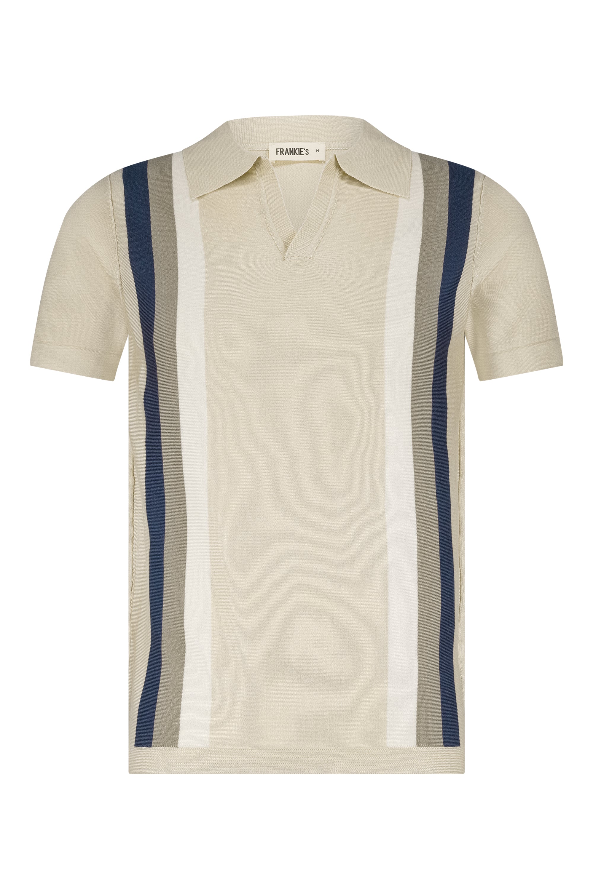 Polo knitwear short sleeve Monaco beige