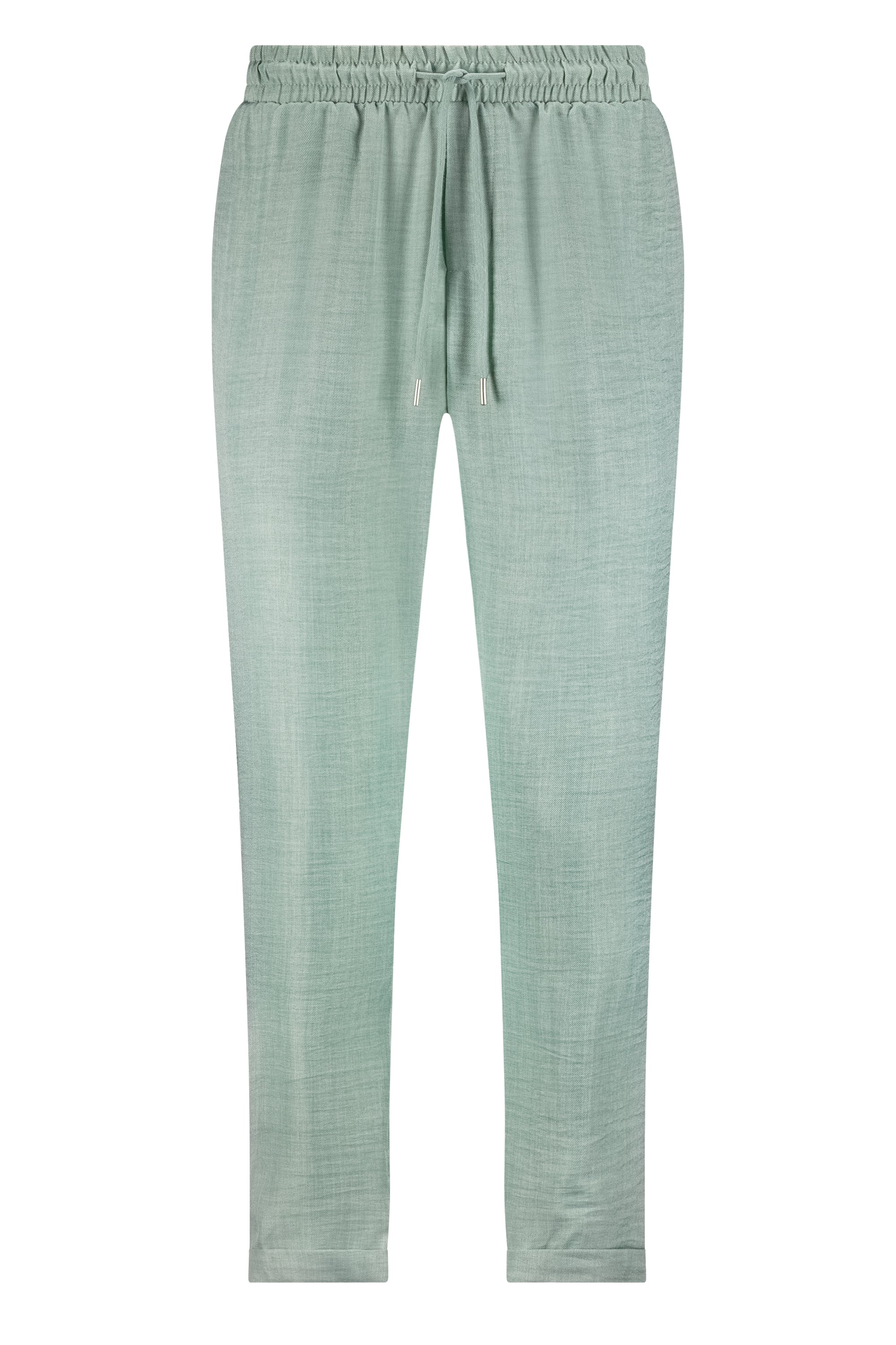 Summer set linen trousers & shirt mint green