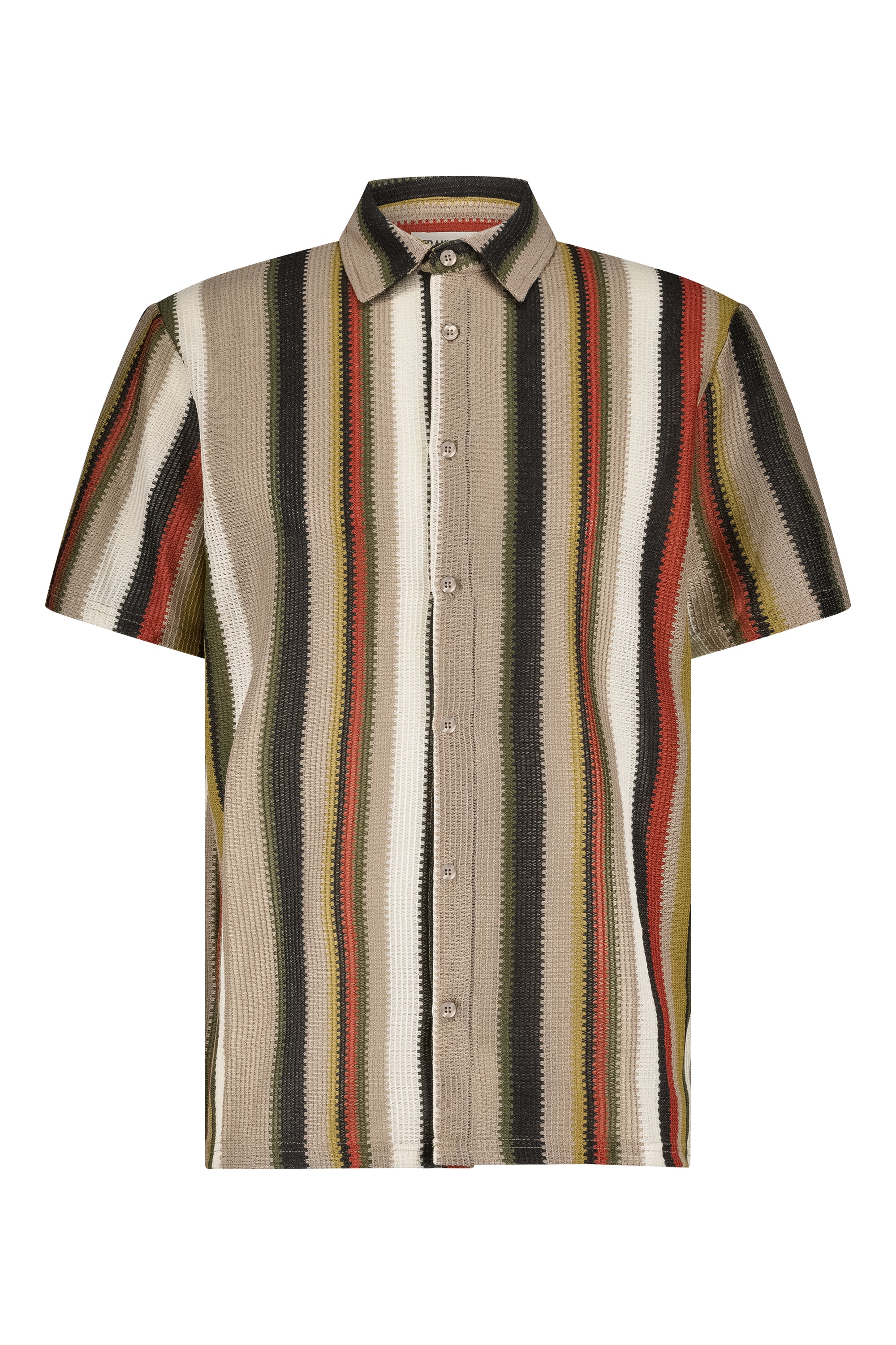 Hemd Medellin beige khaki grün