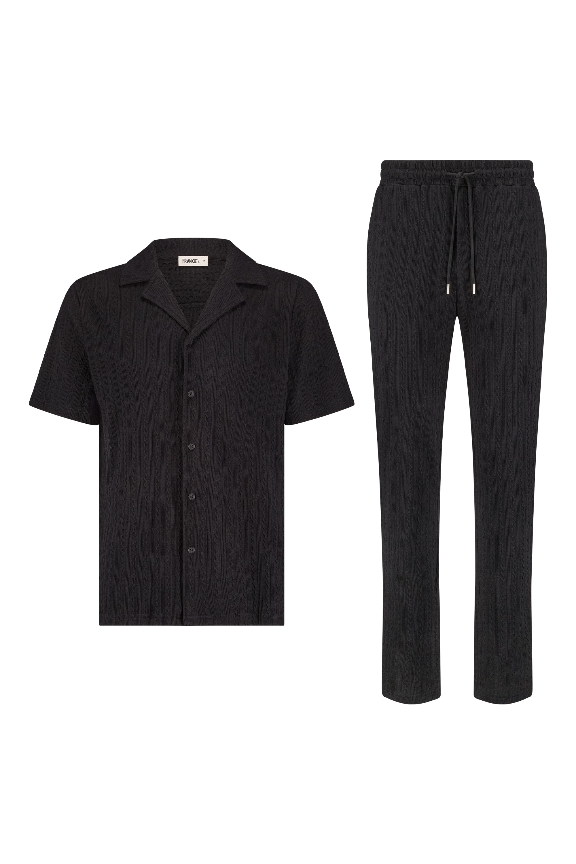 Summer set Ushuaia pantalon & shirt black