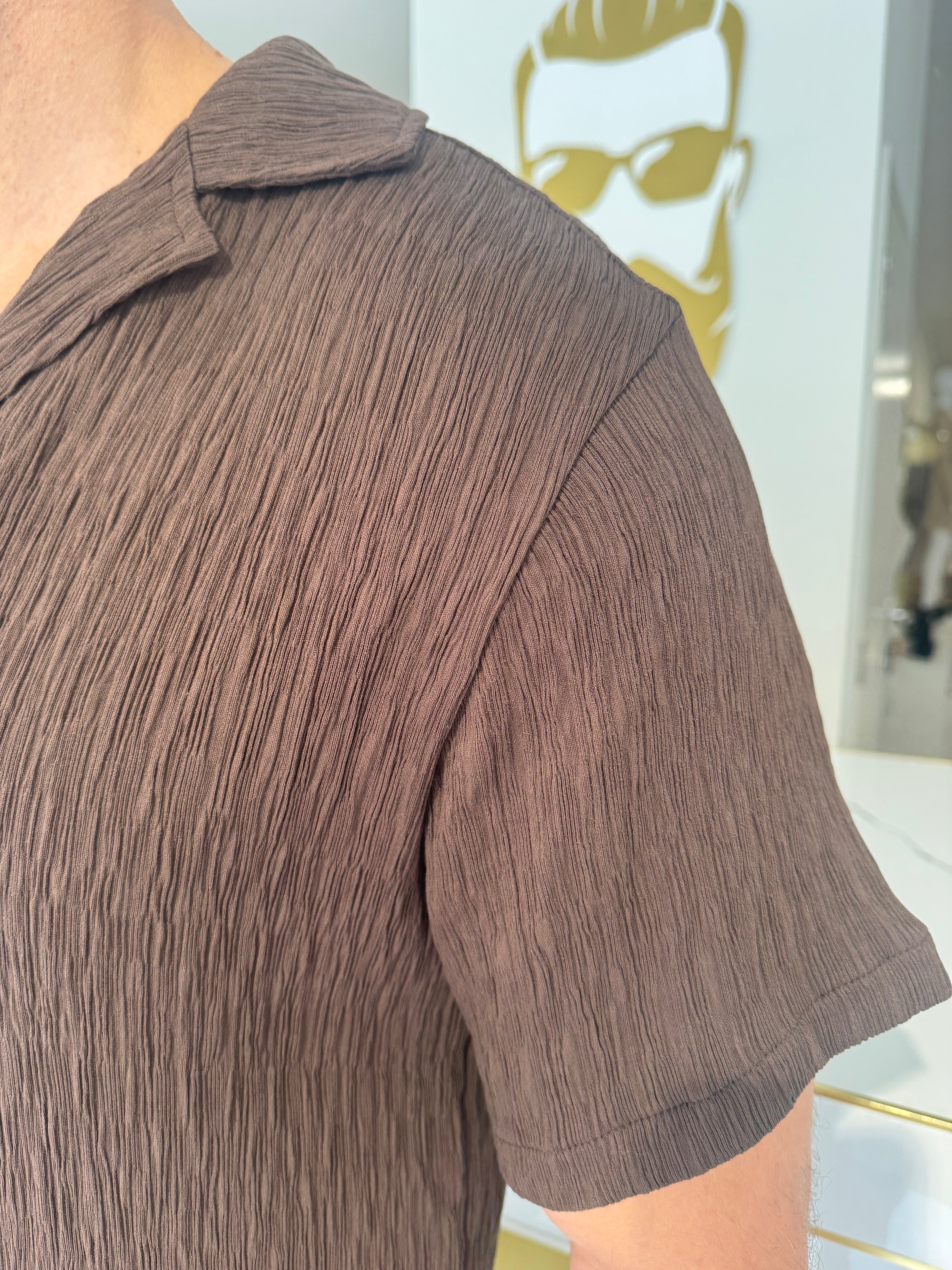 Summer set short & shirt brown - Frankie's