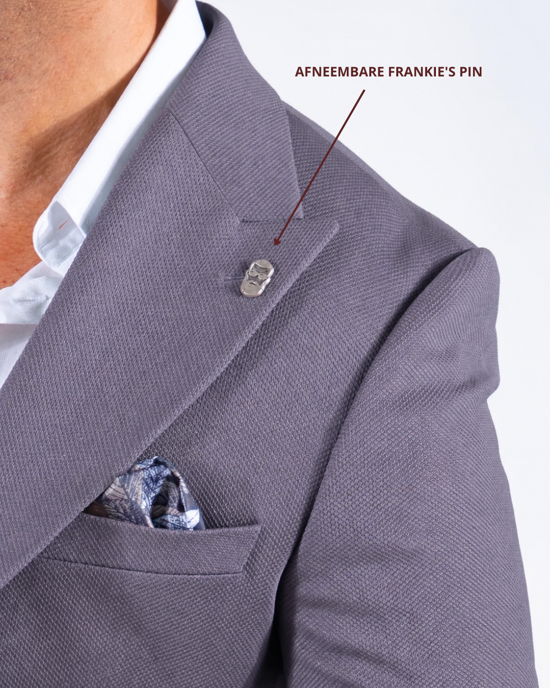 Suit three piece Havana dark grey - Frankie's