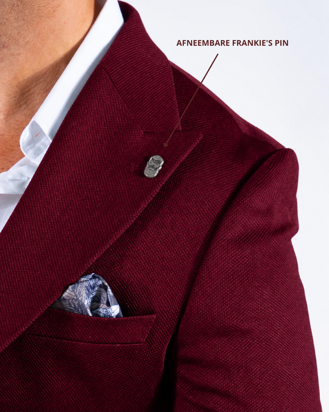 Suit Three Piece Havana Bordeaux Rood - Frankie's