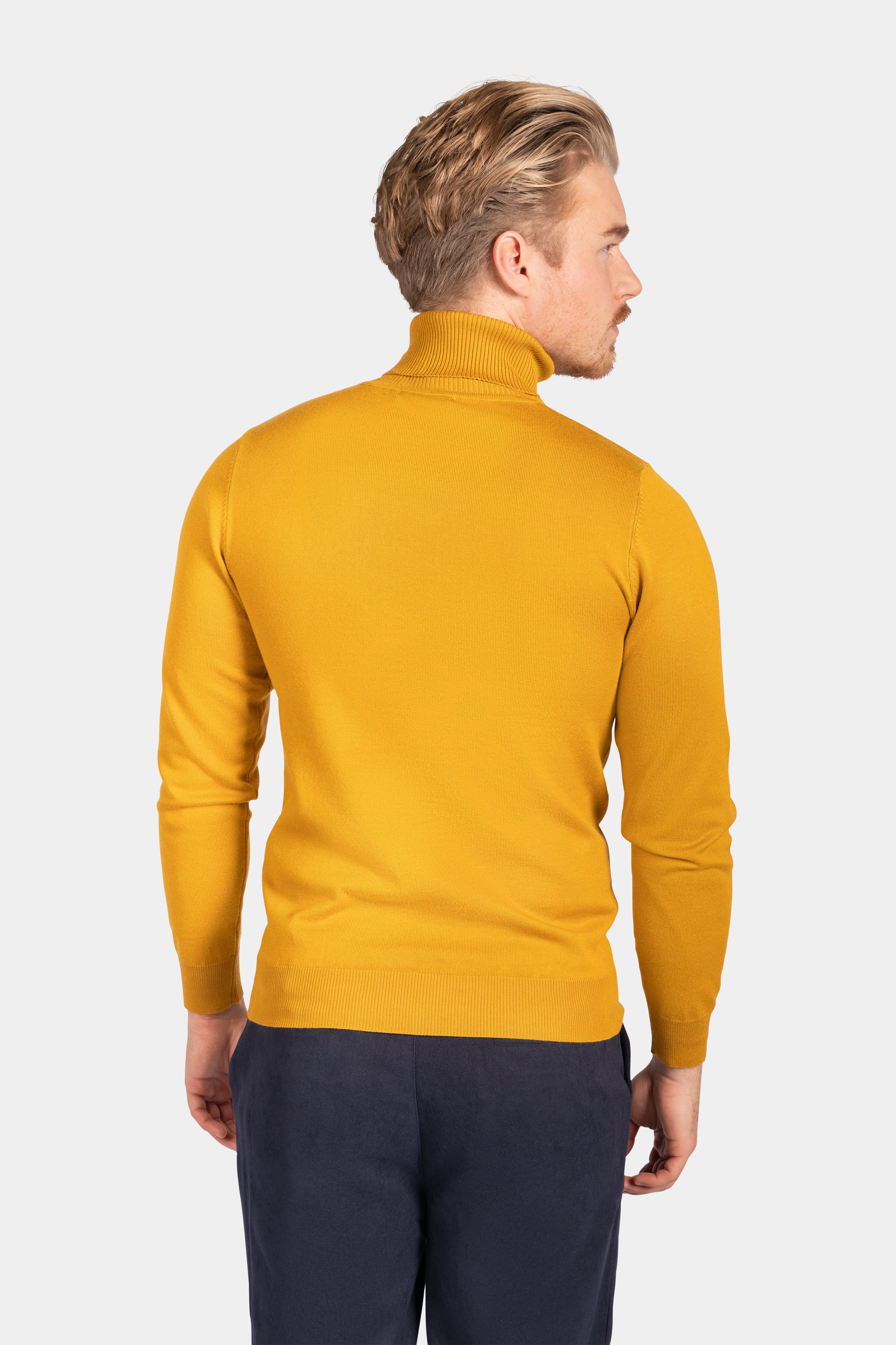 Turtleneck Sweater - Mustard Yellow - Frankie's