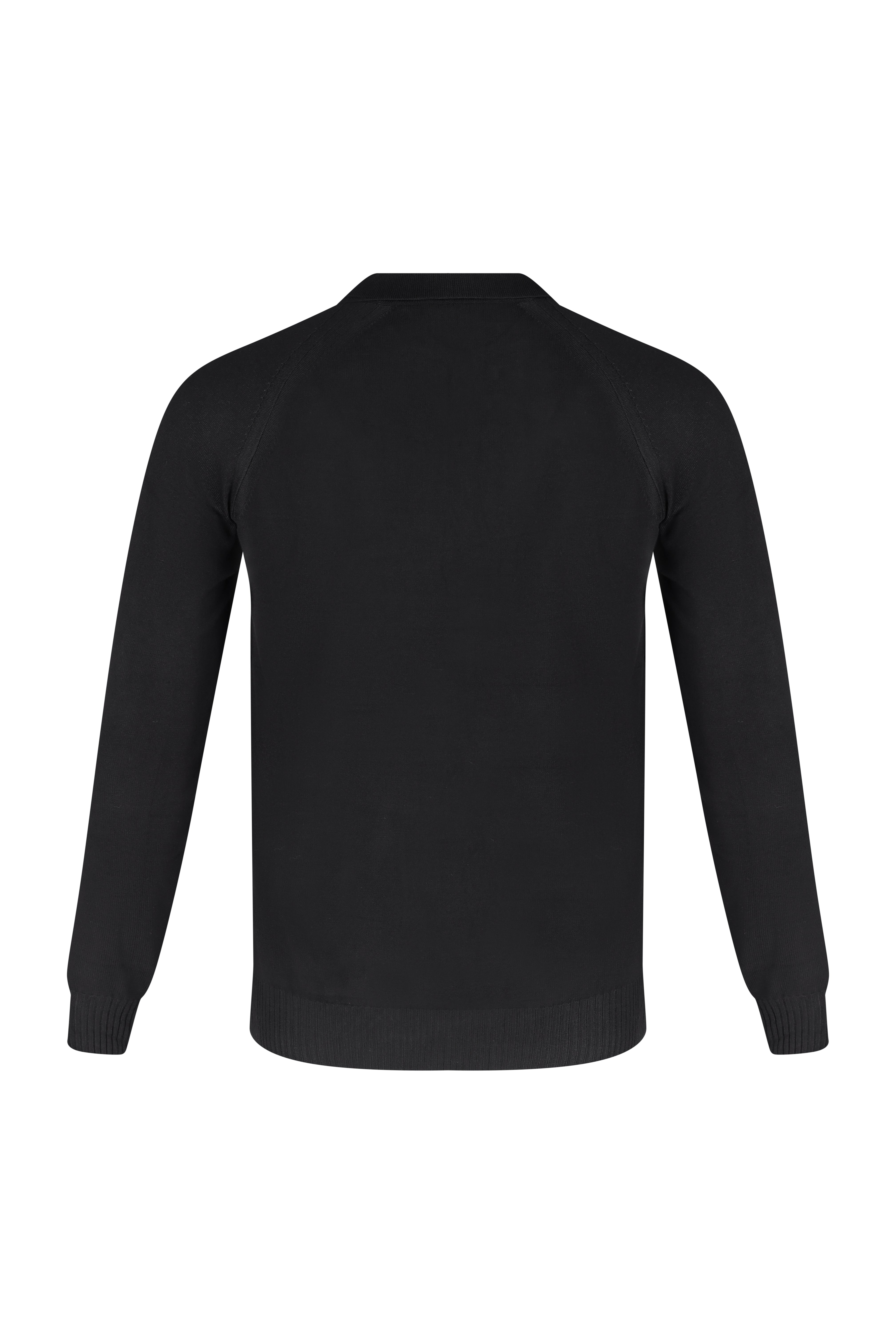 Knitted Polo - Black
