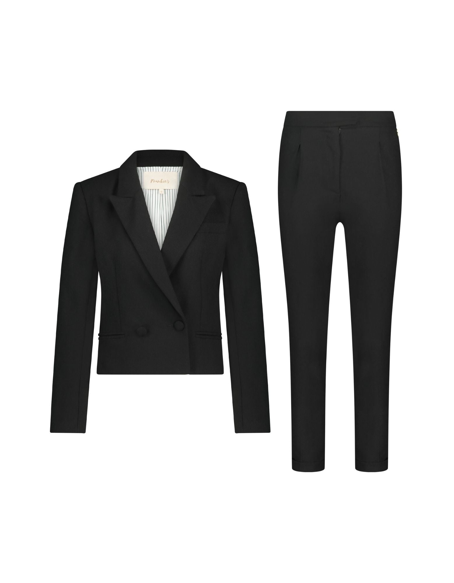 Two piece suit black - Frankie's
