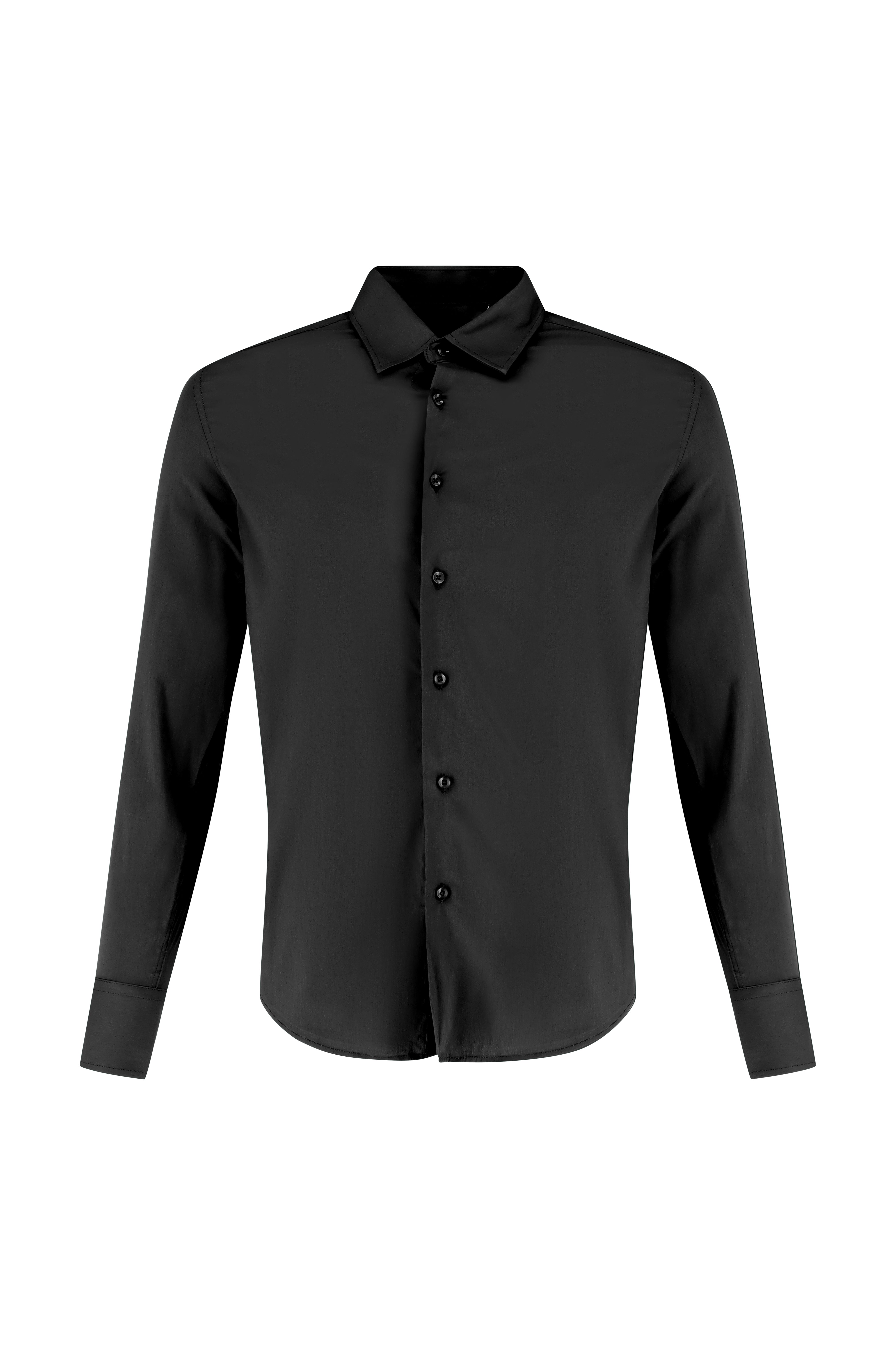 Overhemd Slim Fit - Black