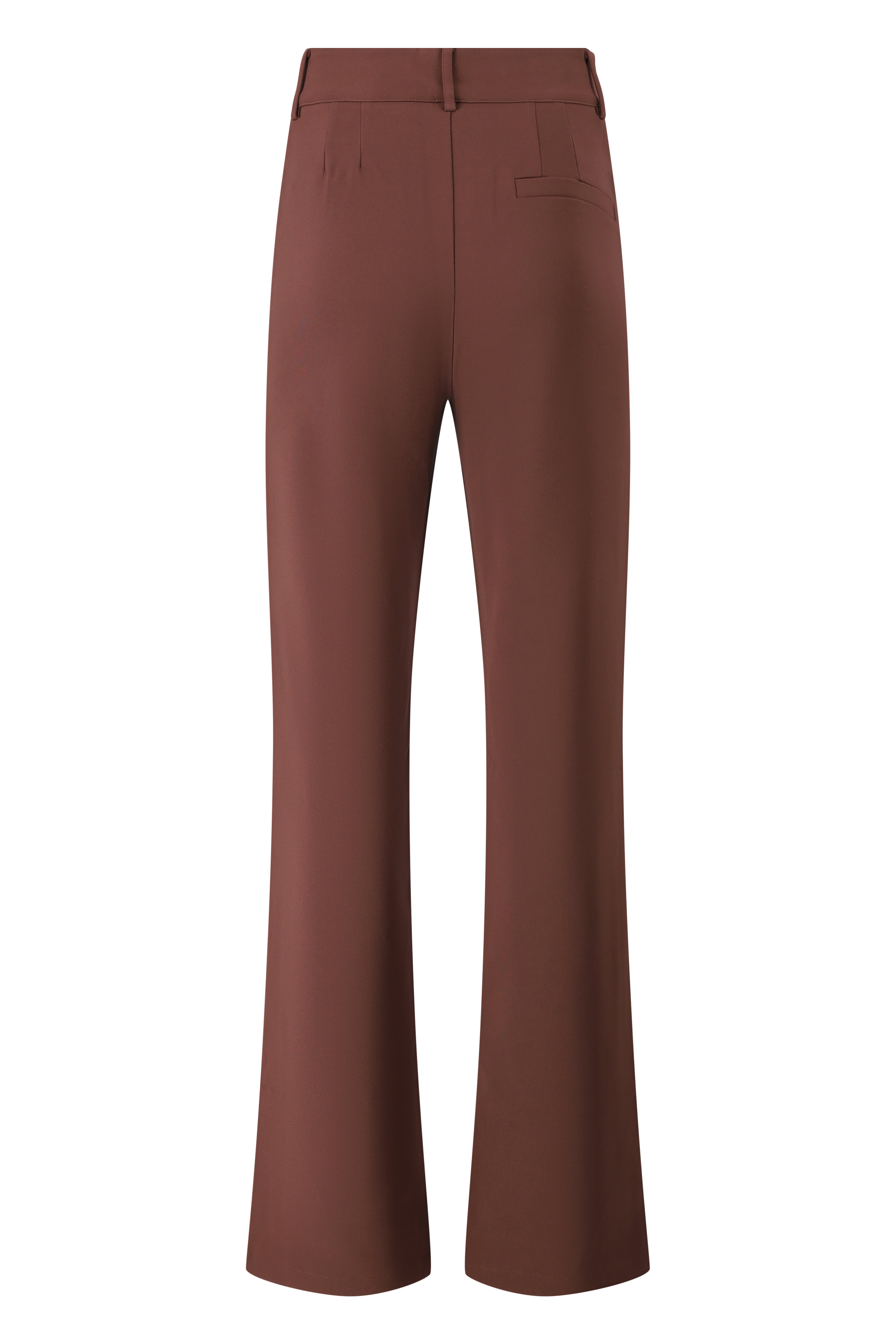 Super Stretch Pantalon Straight Fit - Brown