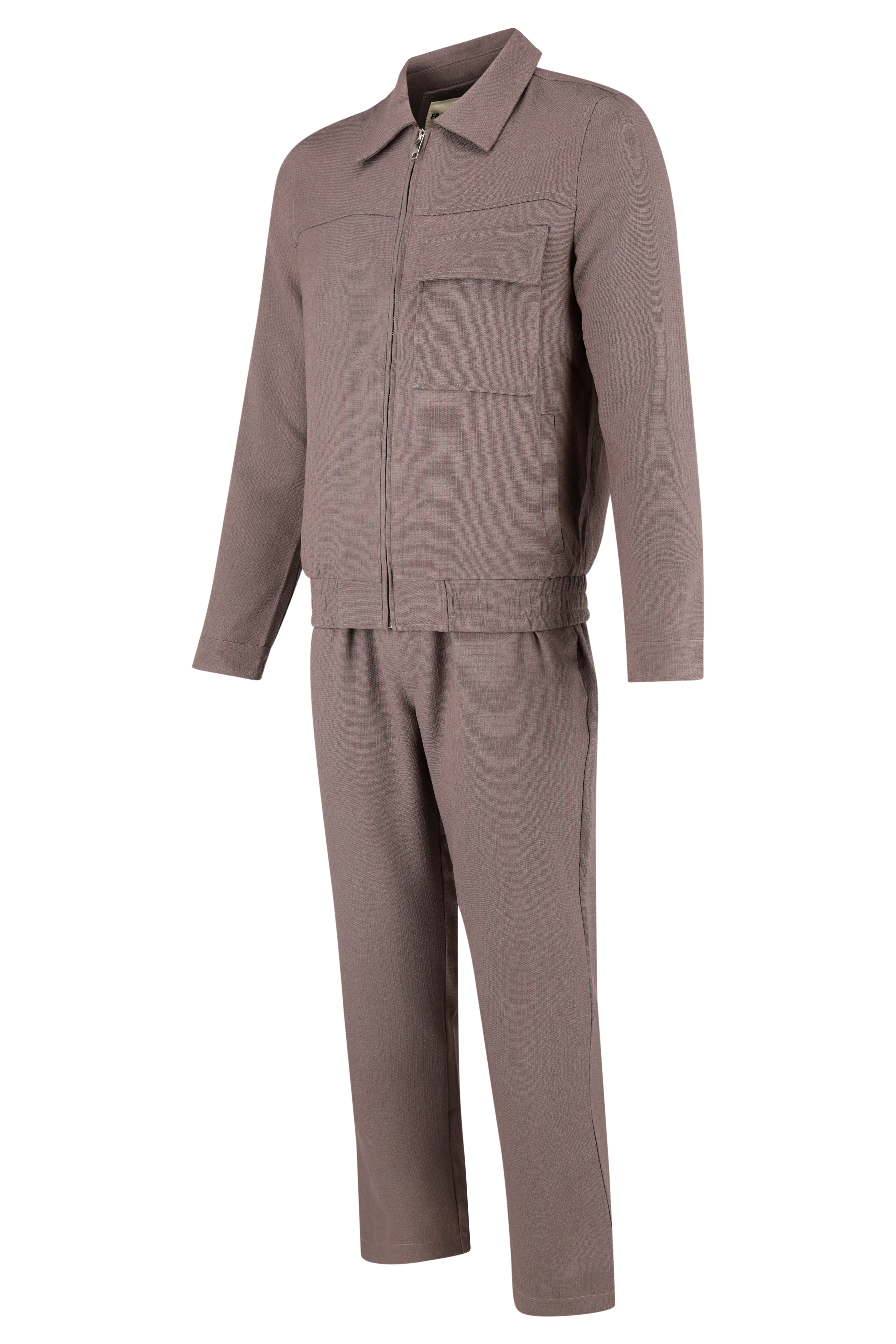Jacket & Pantalon Matching Set - Grey - Frankie's