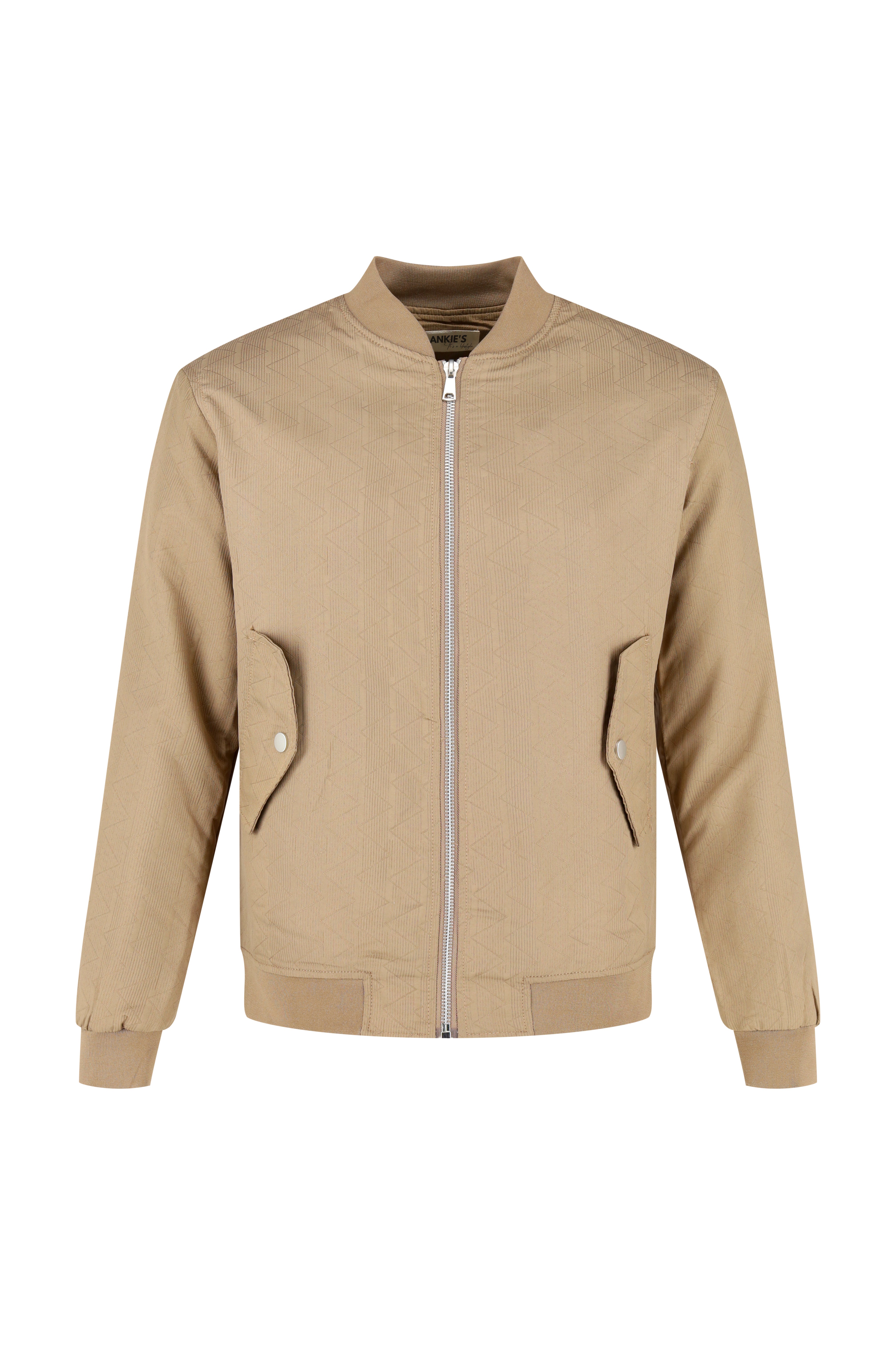 Smart Bomber Jacket - Brown - Frankie's