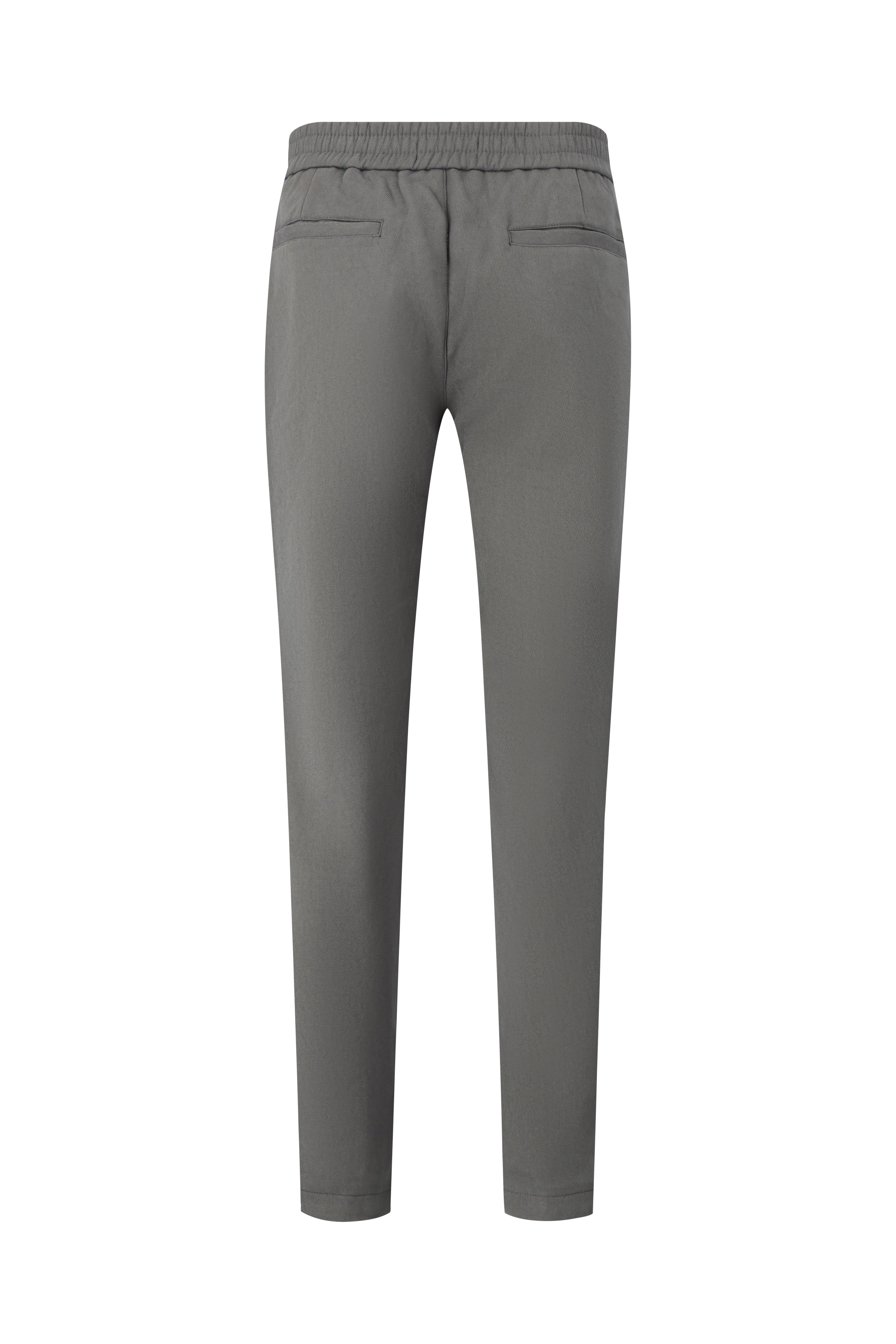 Zugeschnittene Pantalon – Grau