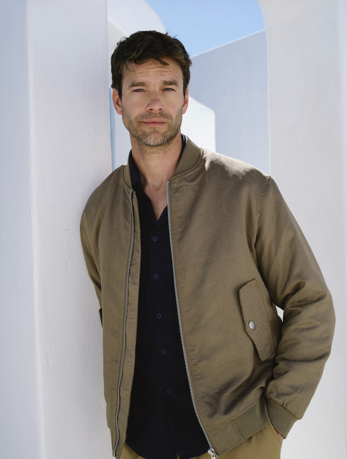 Smart Bomber Jacket - Brown - Frankie's