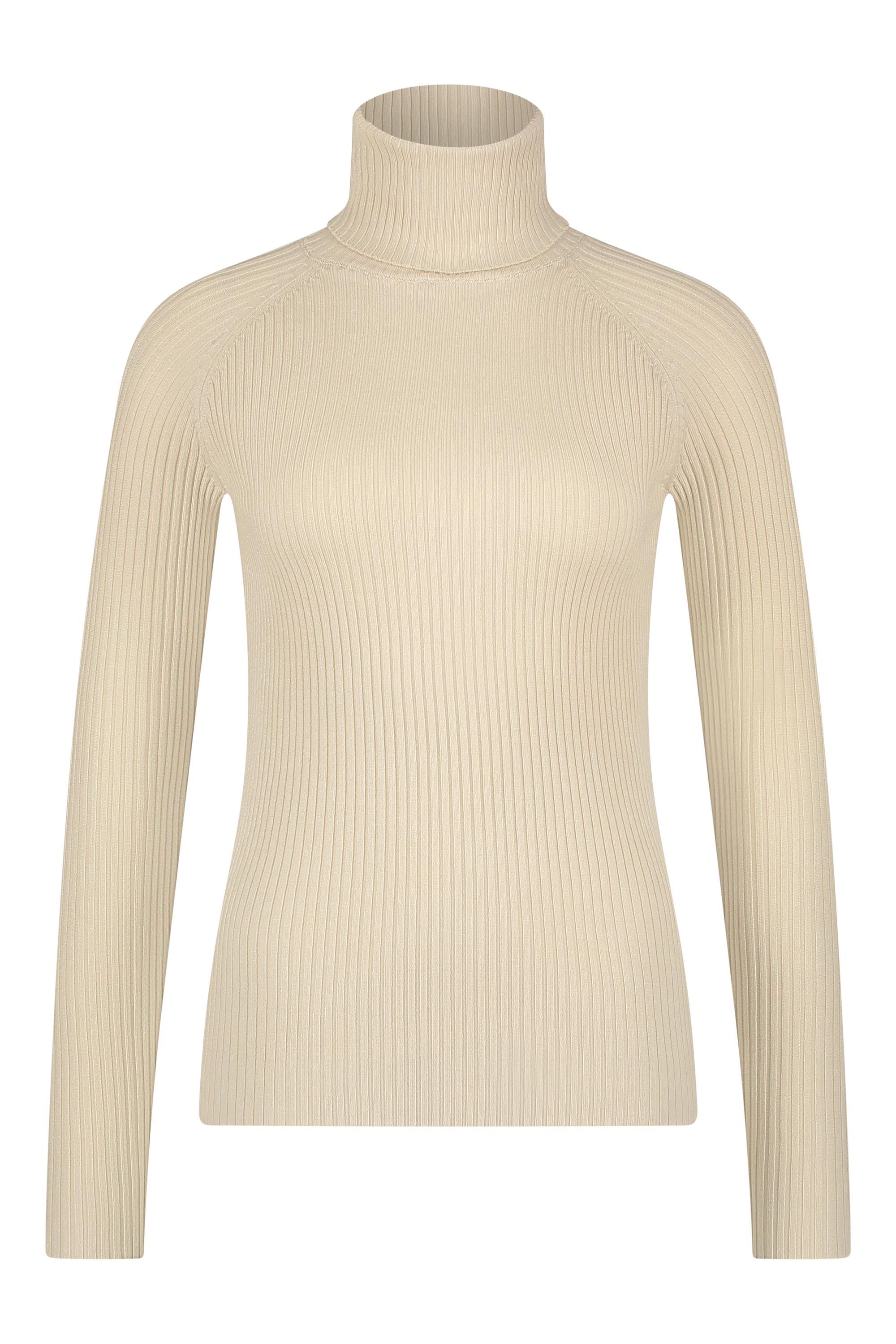 Turtleneck knitwear beige - Frankie's