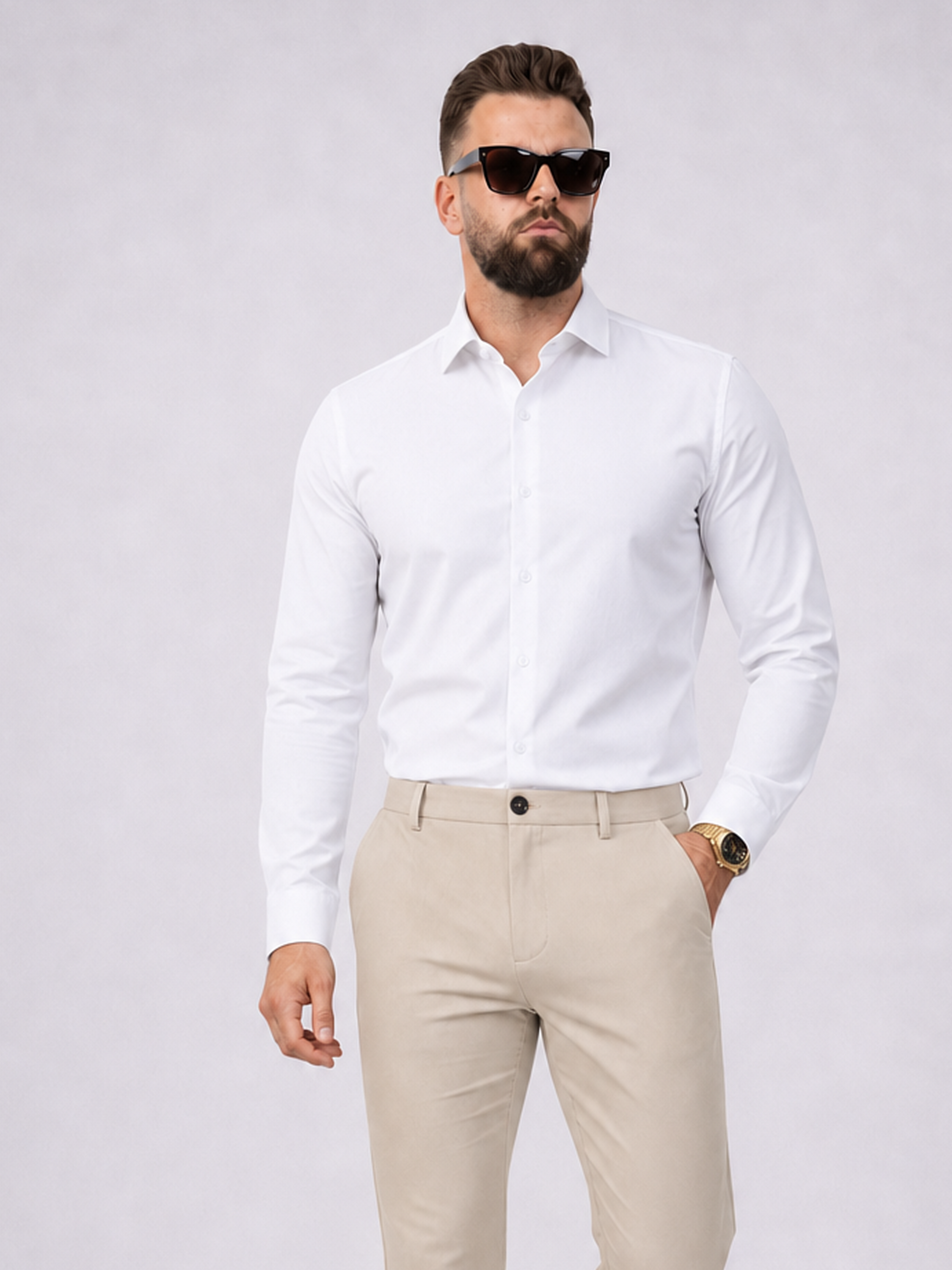 Overhemd Slim Fit White