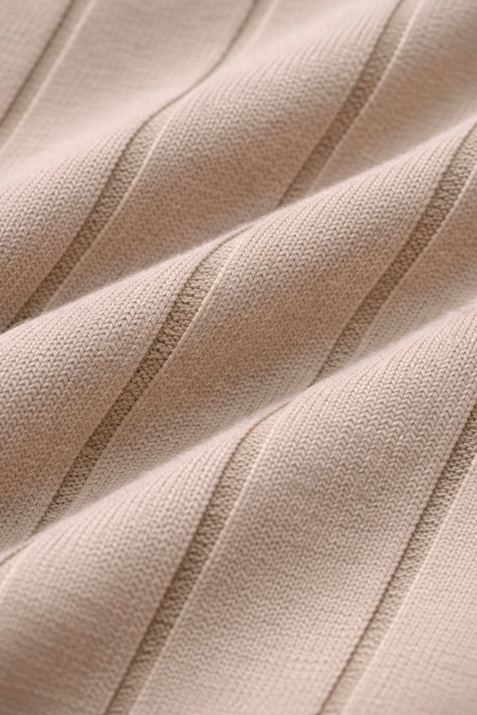 Classic Knitwear T-shirt Beige