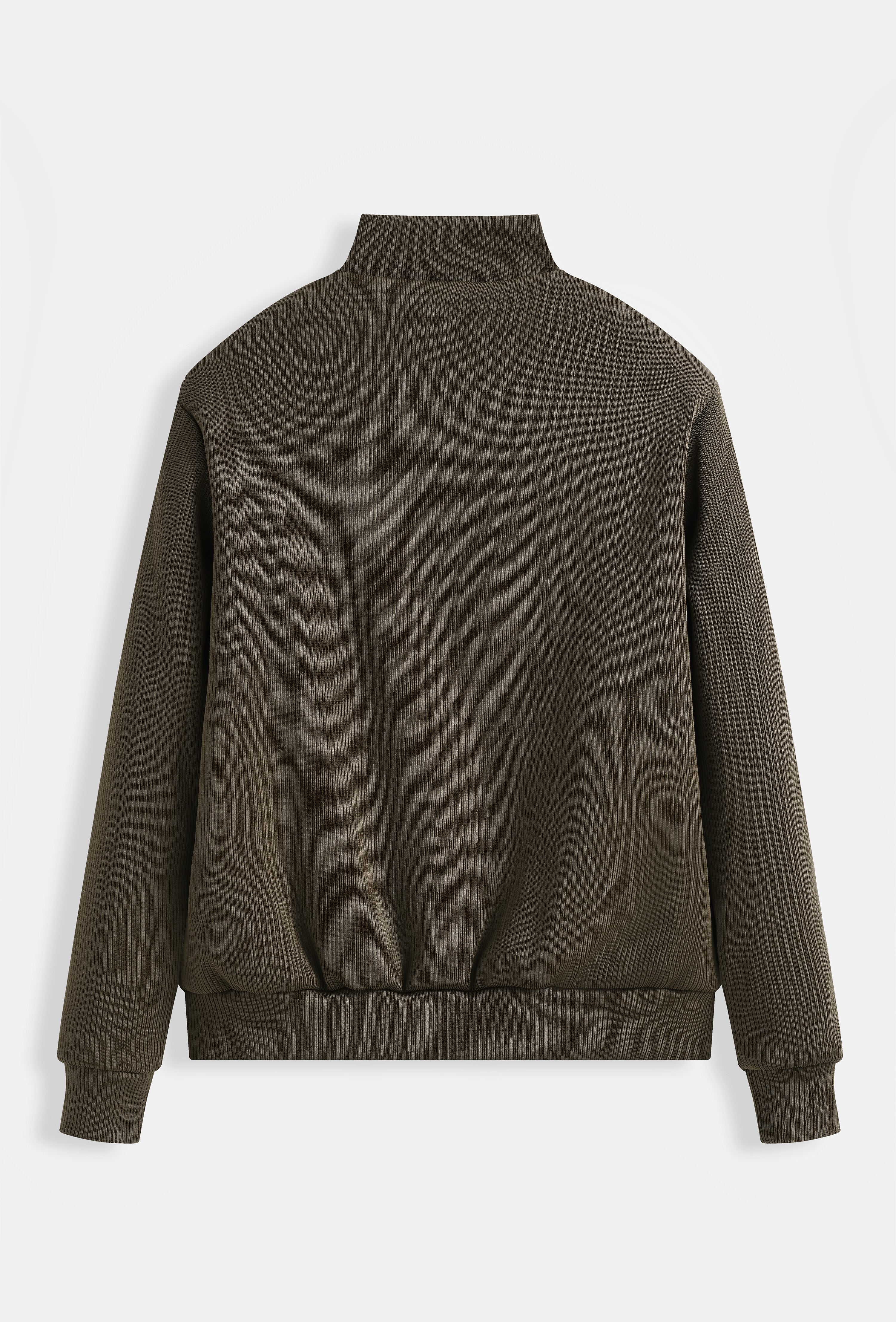 Cortina Hybrid Knit Jacket Dark Olive