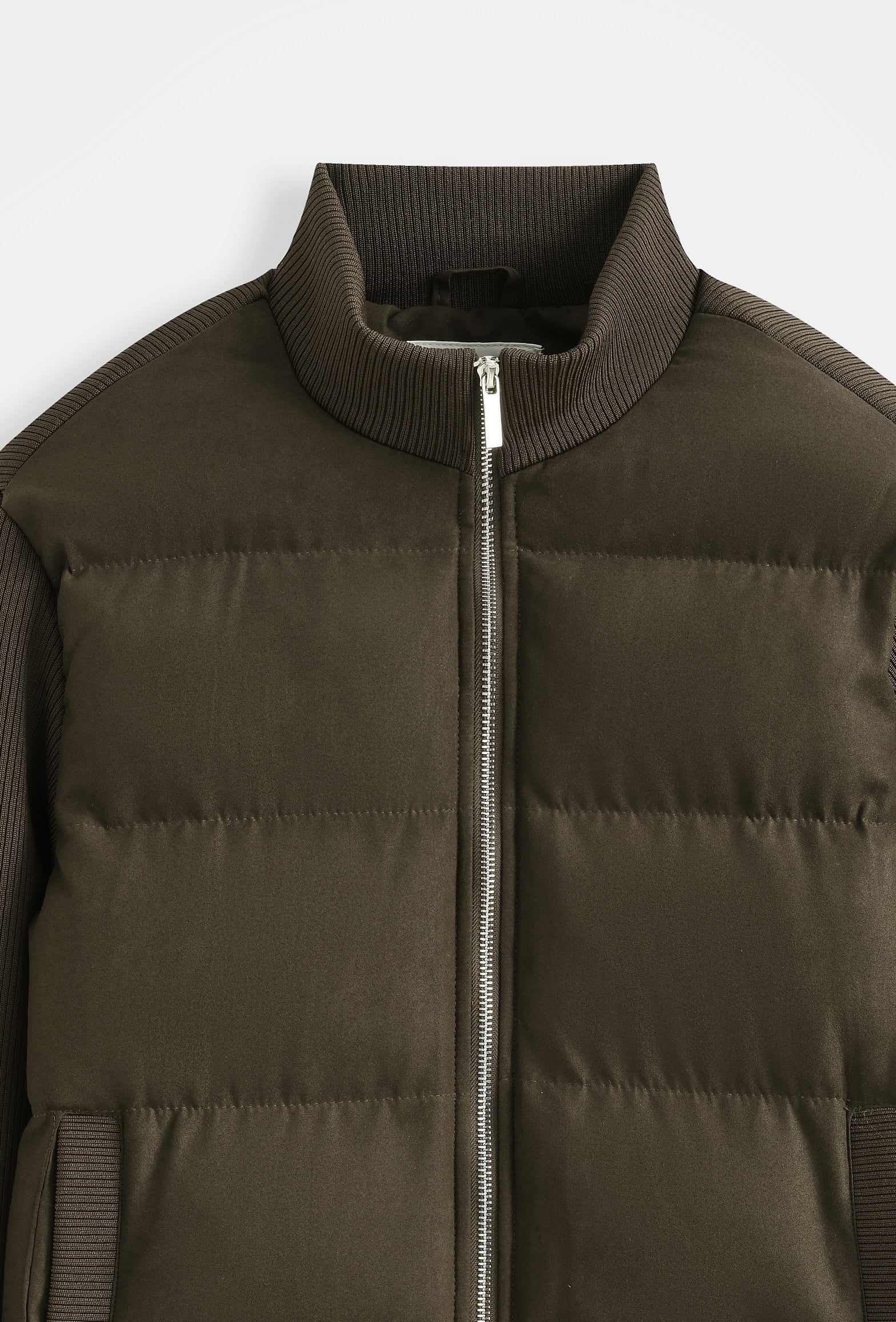 Cortina Hybrid Knit Jacket Dark Olive