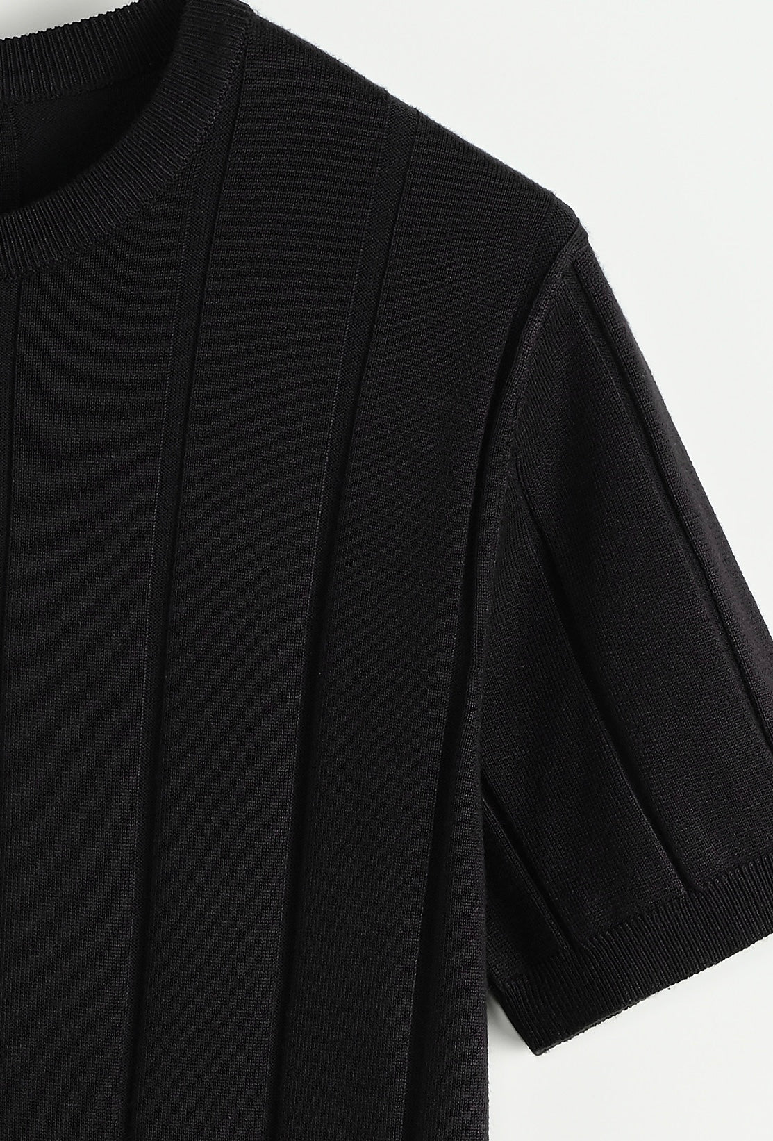 Classic Knitwear T-shirt Black