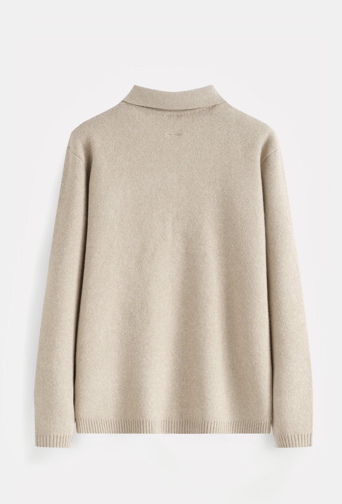 The Lorenzo Zip Knit Beige