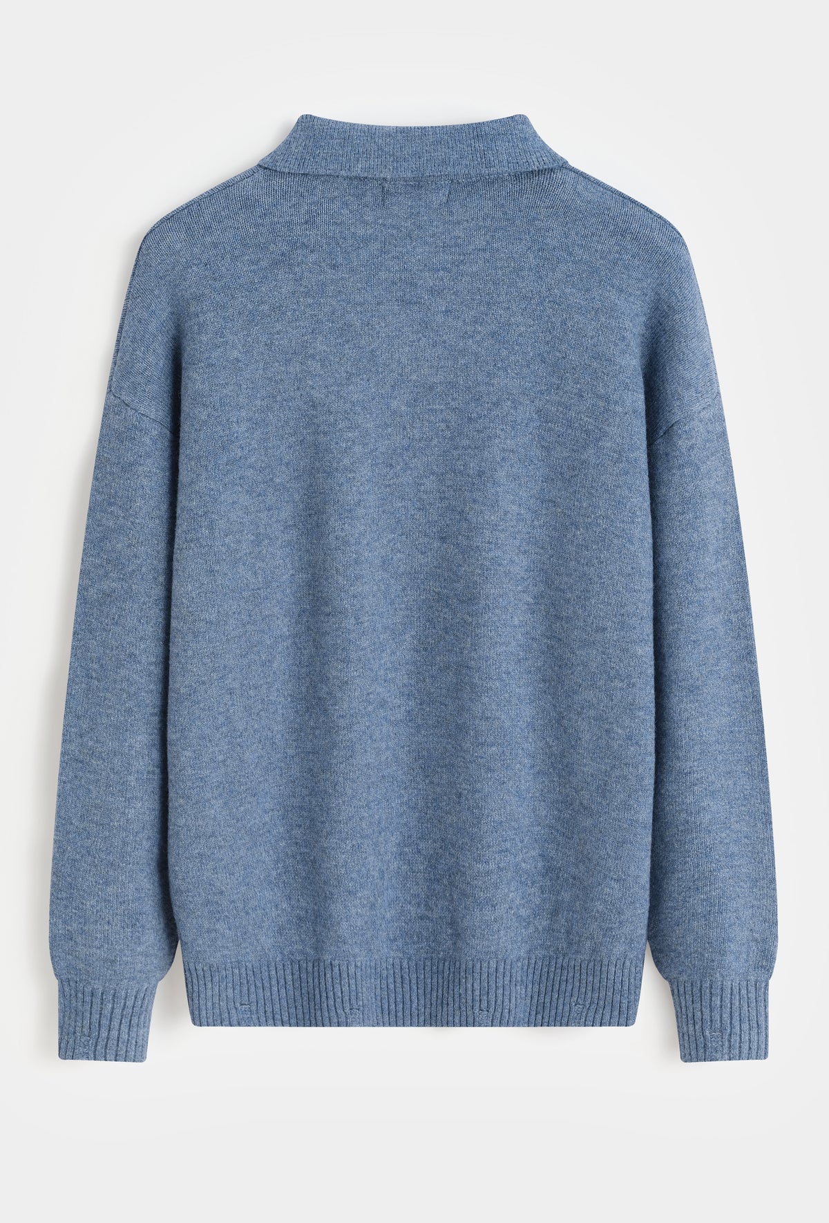 Bellagio Soft Knit Polo Blue - Frankie's