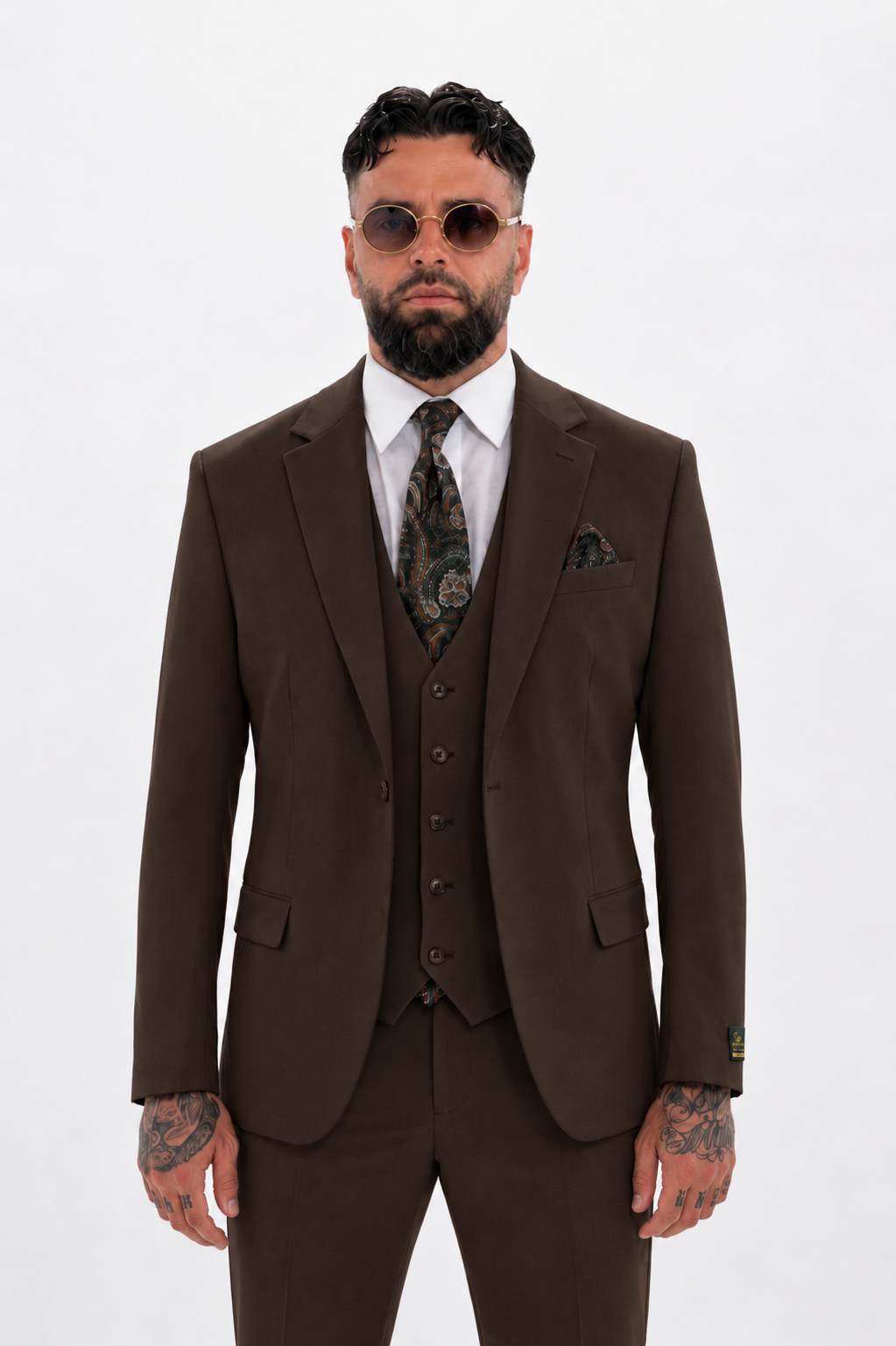 Suit Three Piece Valencia Brown