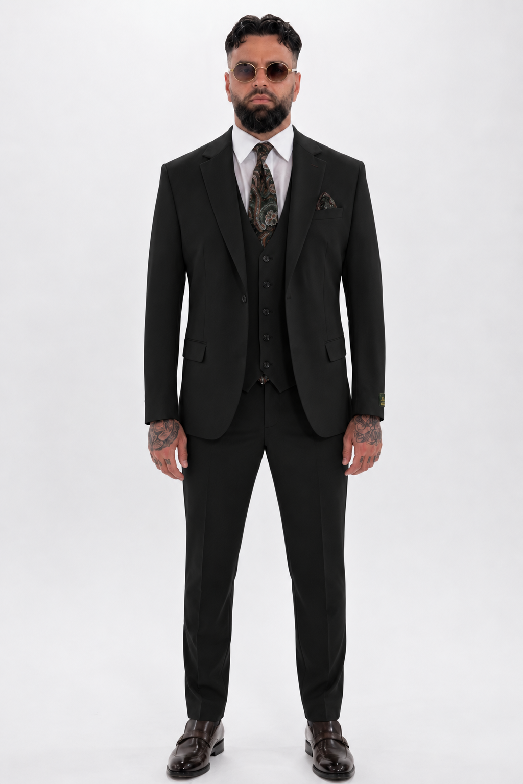 Suit Three Piece Valencia Black