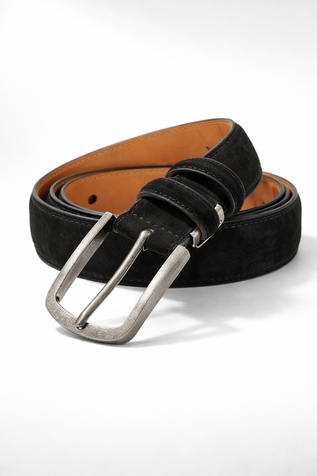 Leather belt black - Frankie's