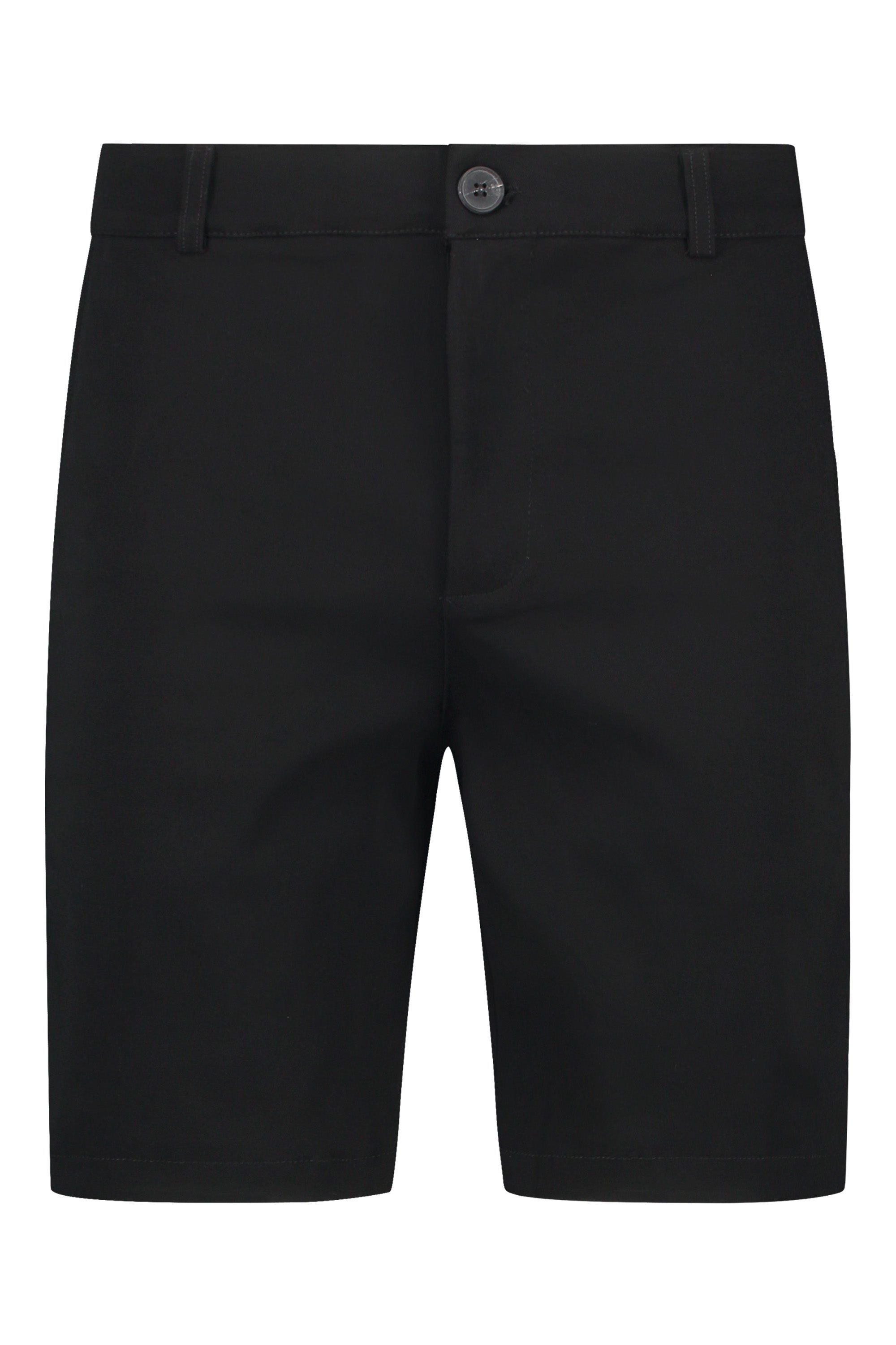 Super stretch chino short black