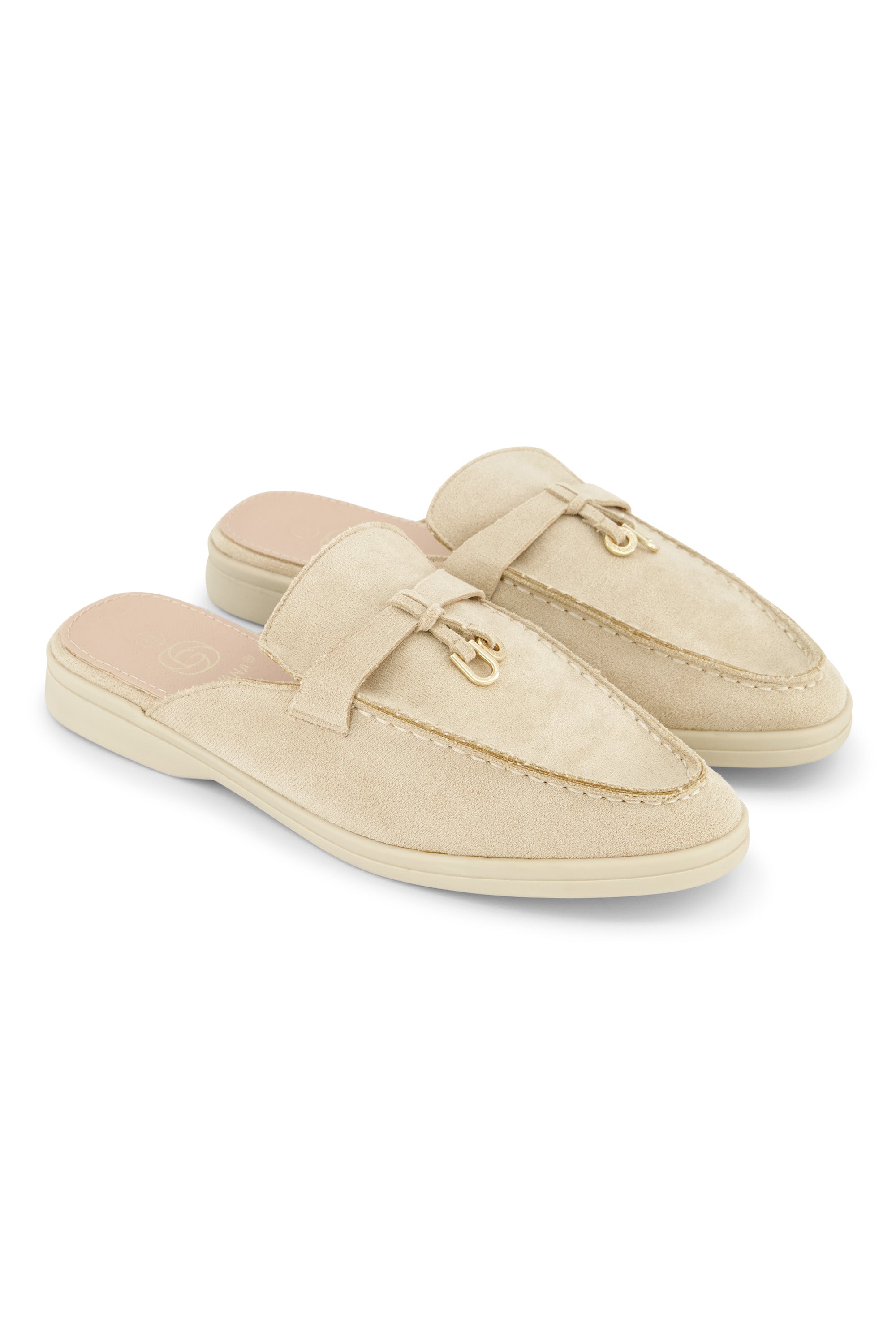 Slide in Salvadora beige - Frankie's