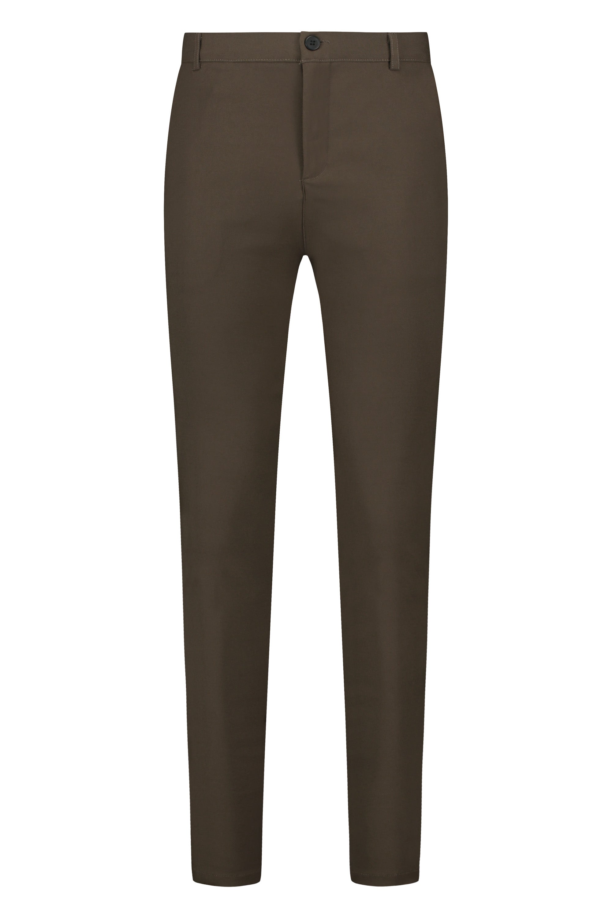 Super stretch pantalon brown - Frankie's