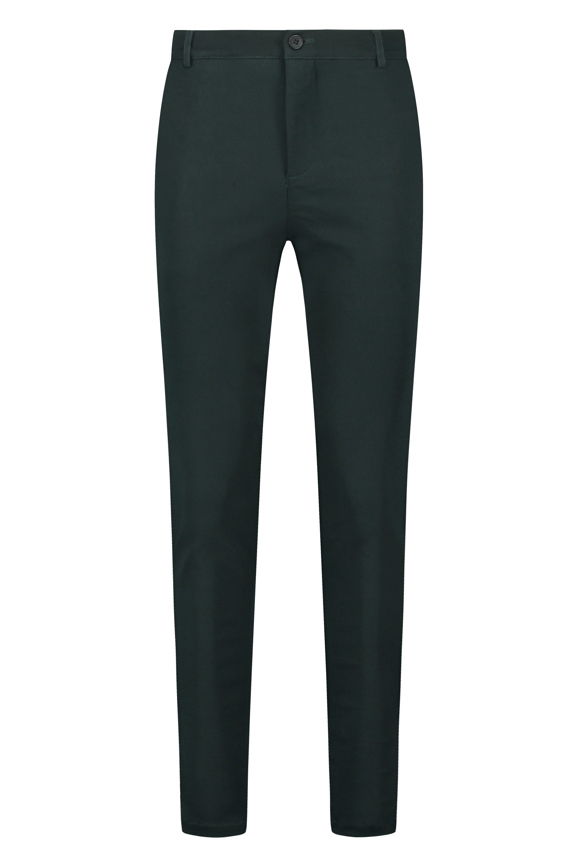 Super stretch pantalon forest green - Frankie's