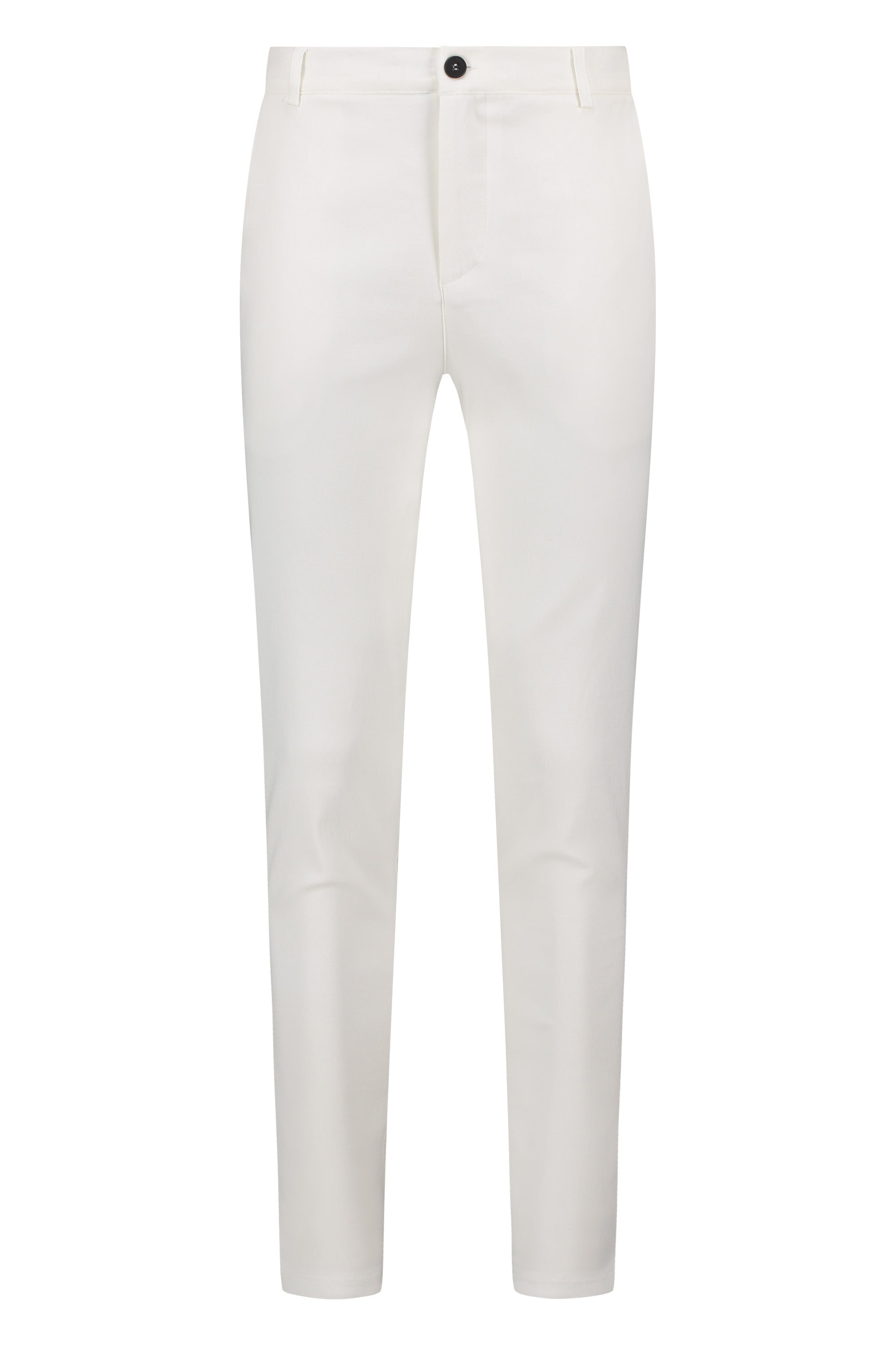 Super stretch pantalon white - Frankie's