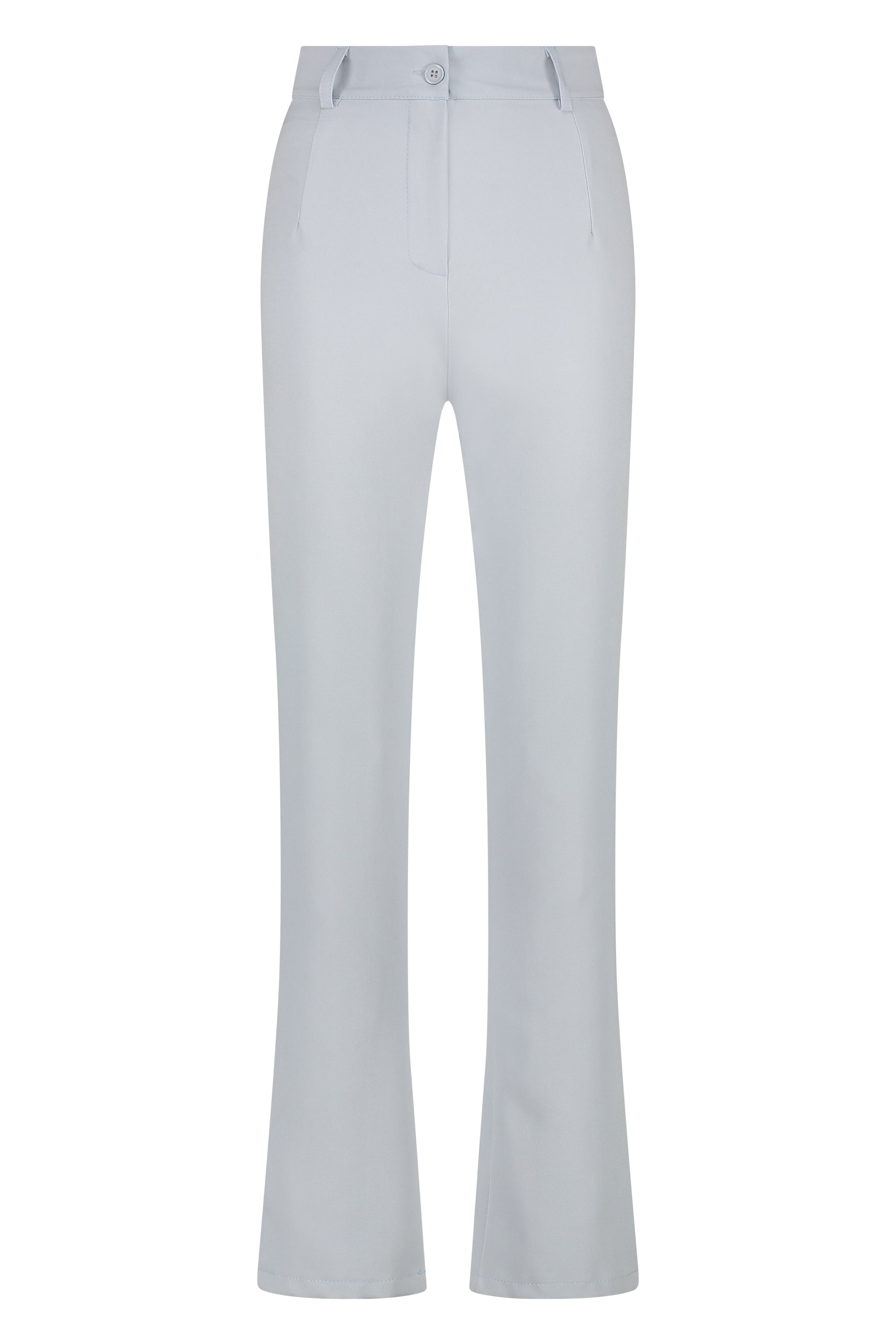 Pantalon straight fit light blue