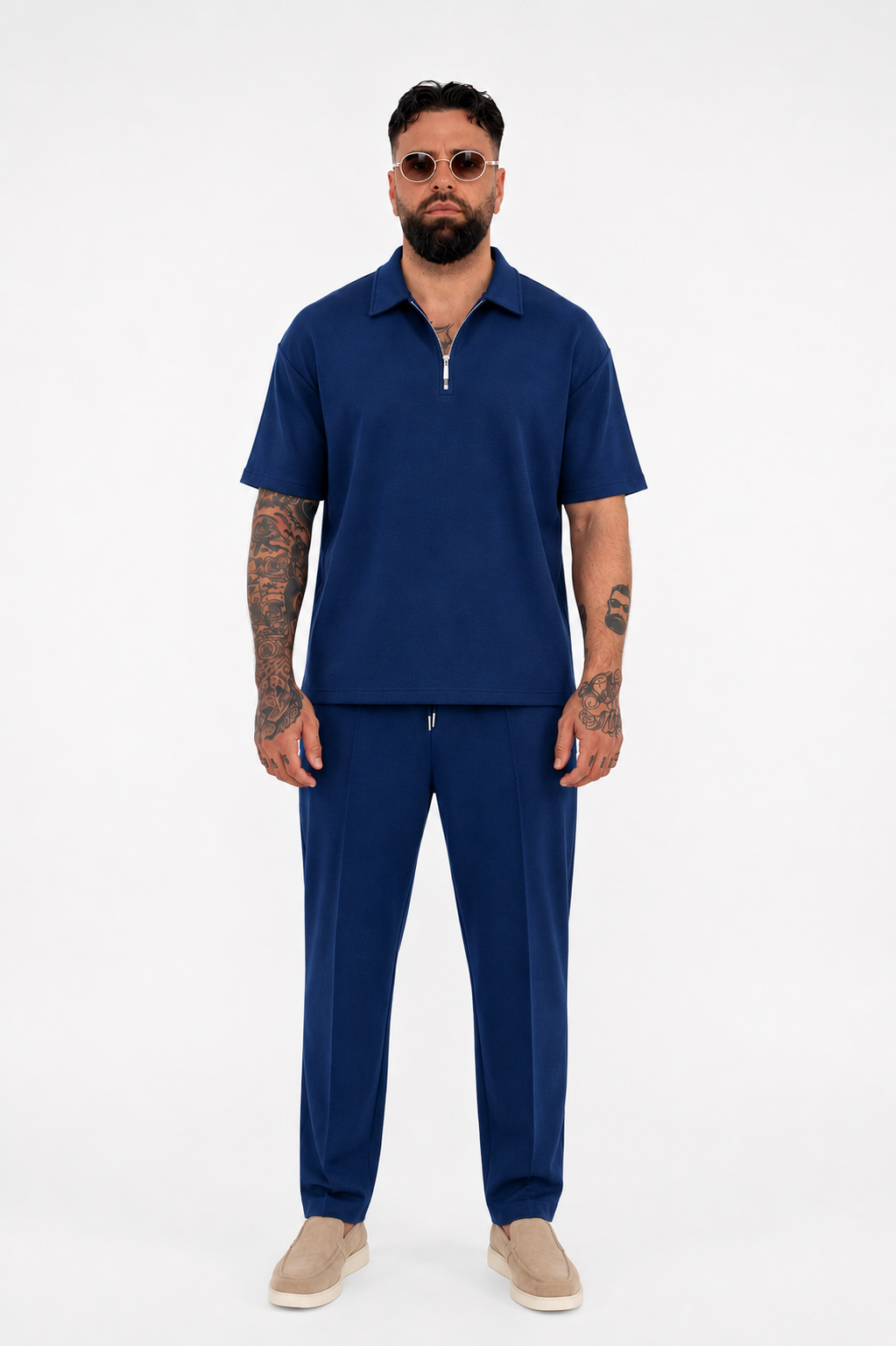 Milano Oversized Set Navy Blue