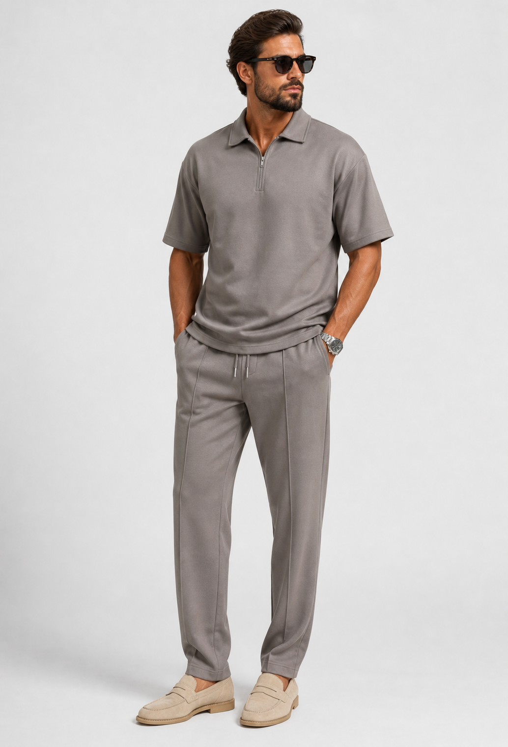 Milano Oversized Set Taupe
