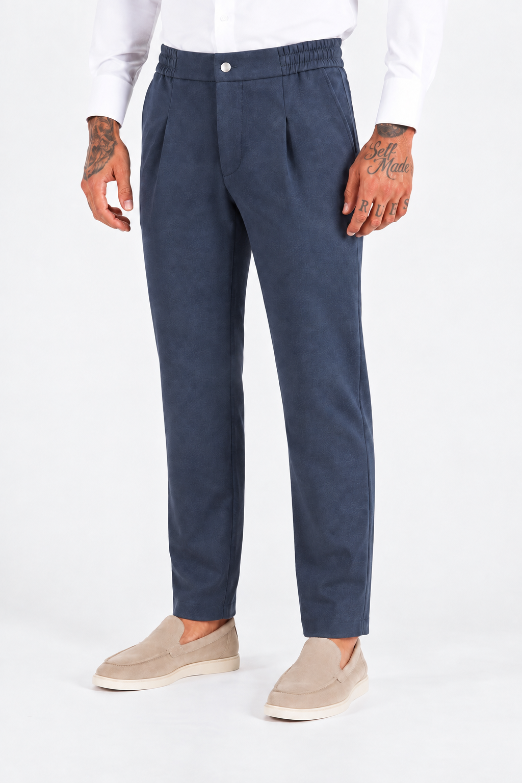 Tapered Pantalon Navy - Frankie's