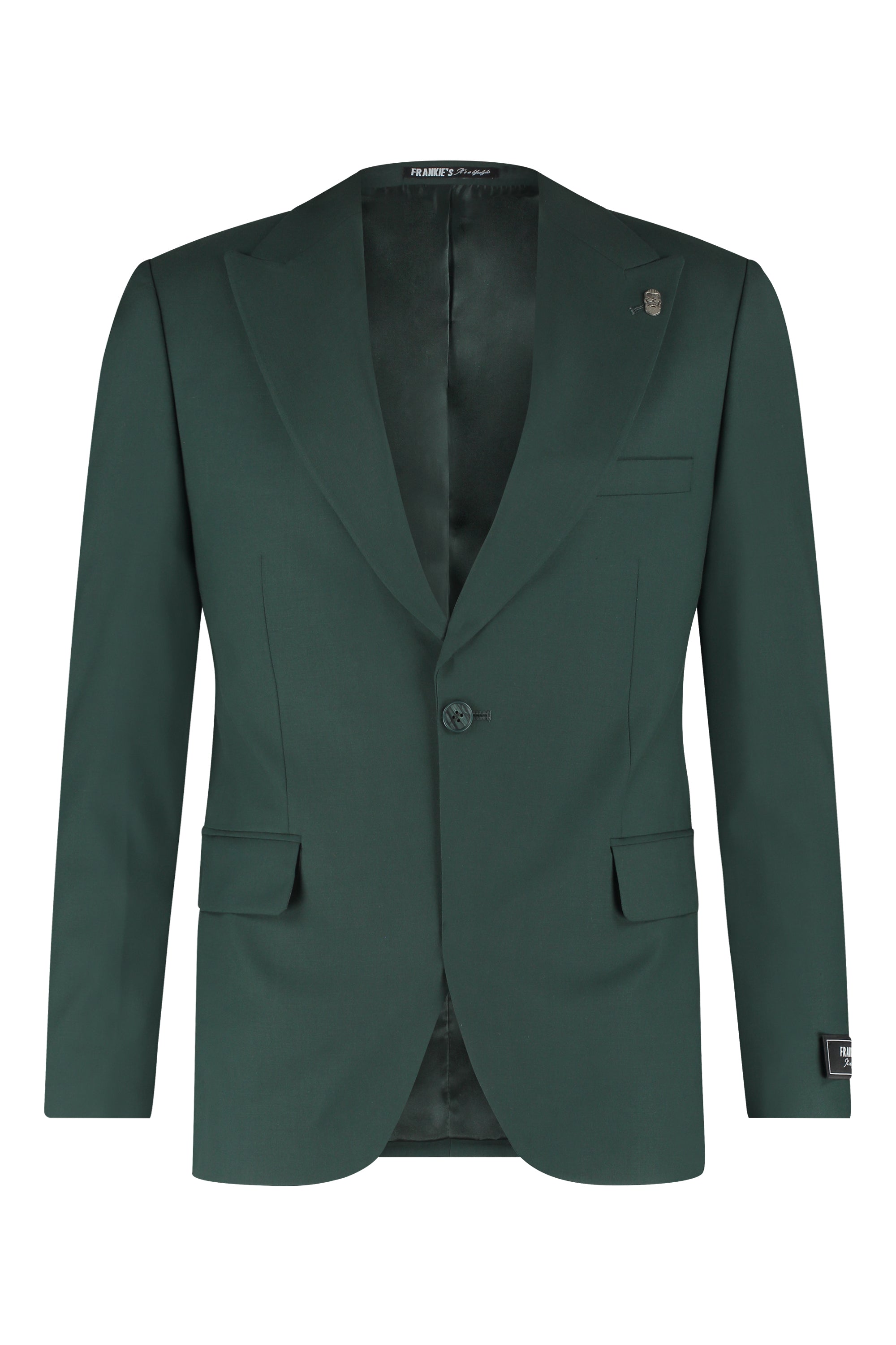 Suit three piece Cayenne dark green