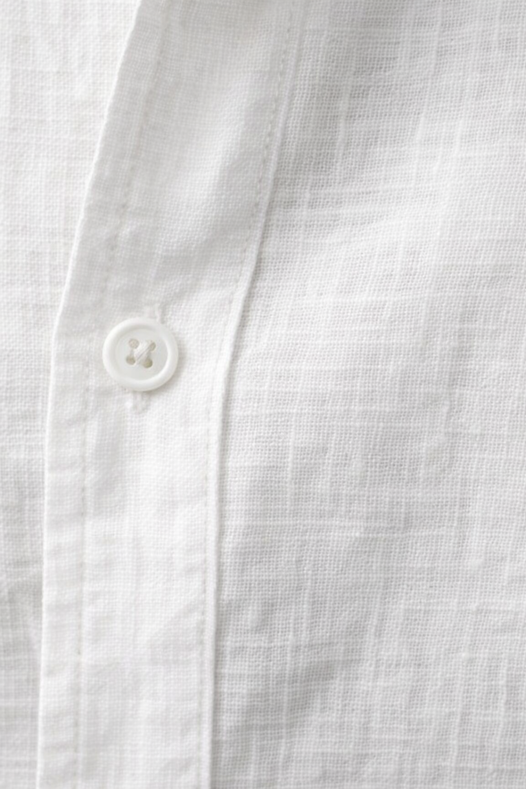 Classic Linen Shirt White - Frankie's