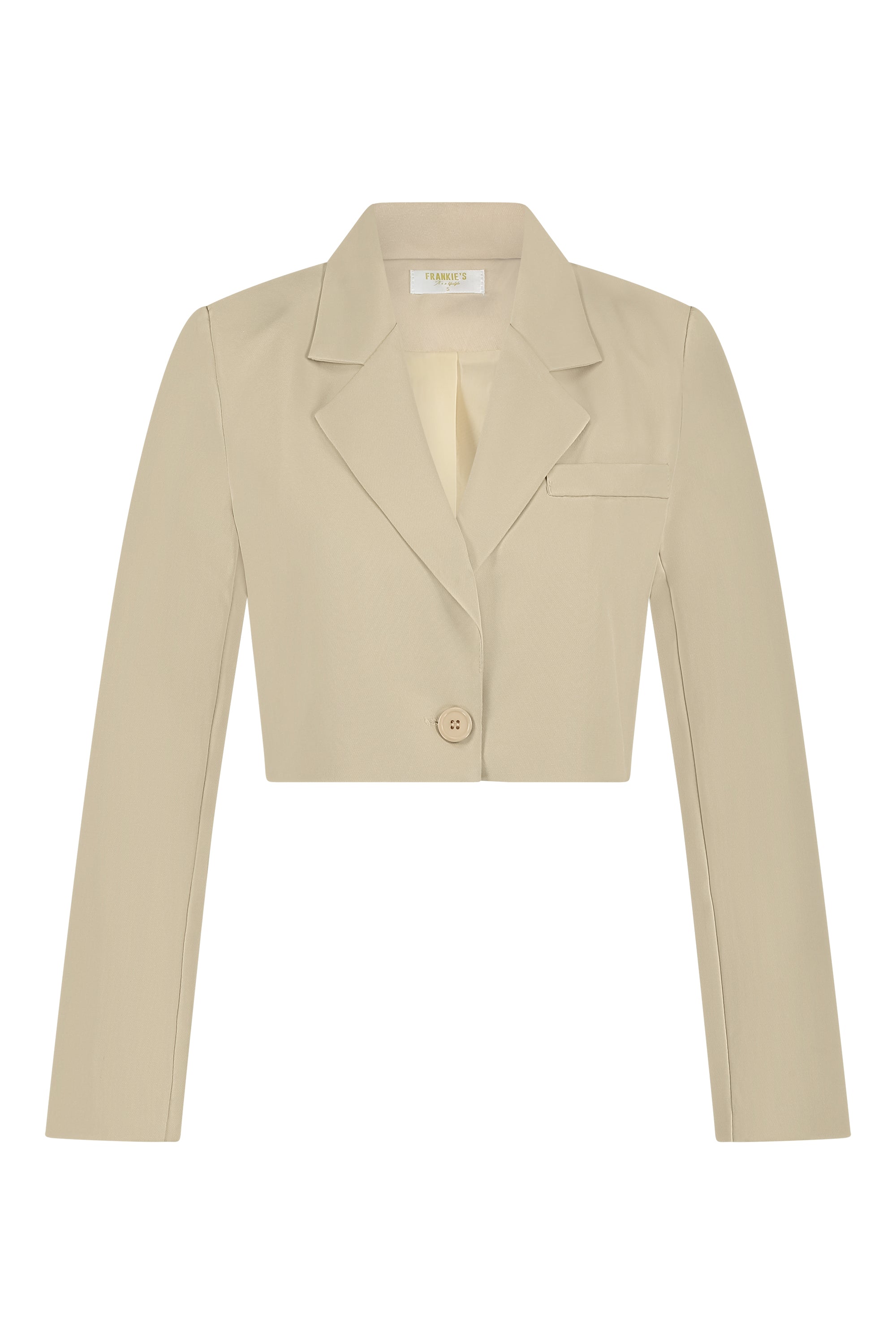 Kurzer Blazer Tiffany Beige