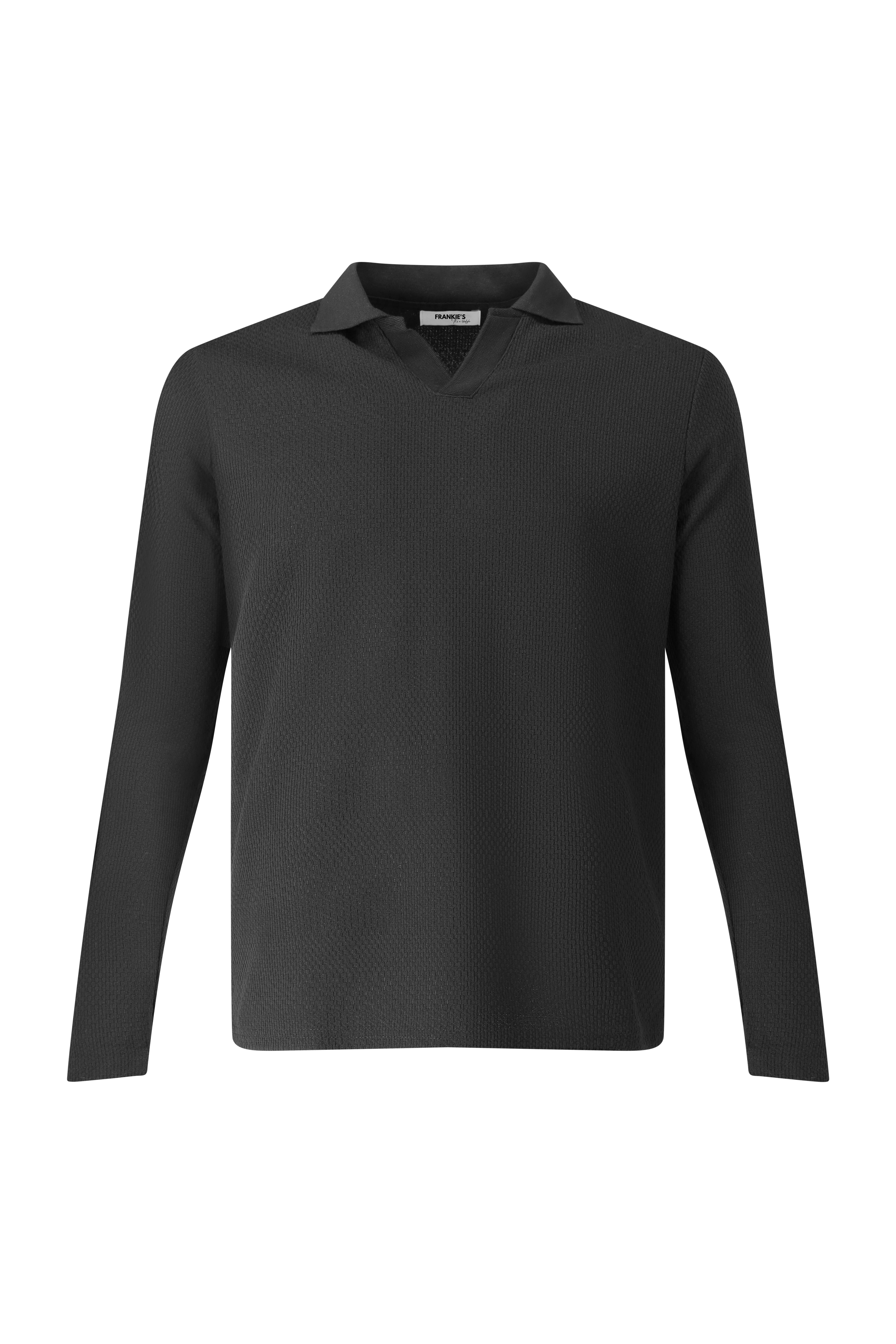 Polo Knit - Black
