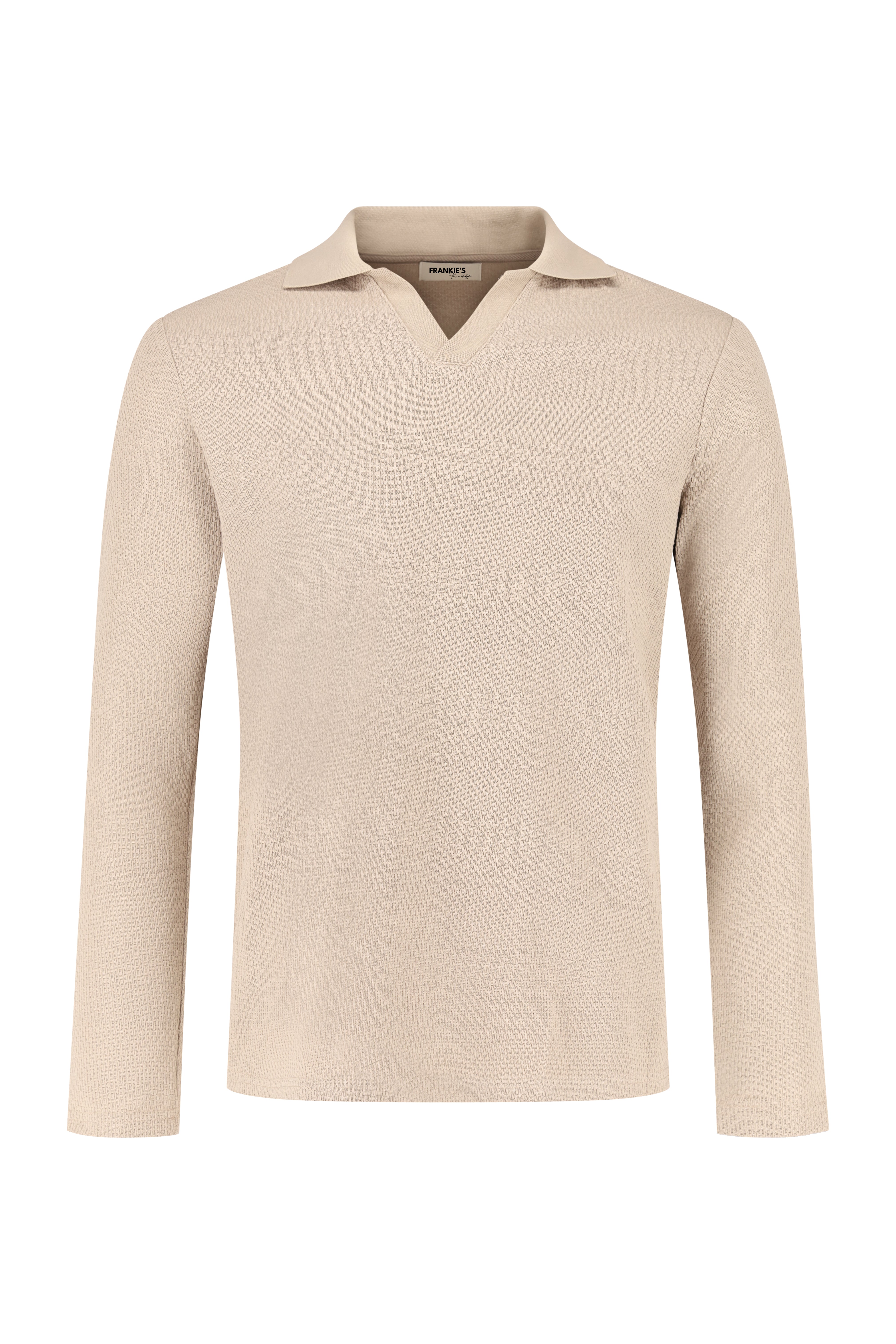 Polo Knit - Beige