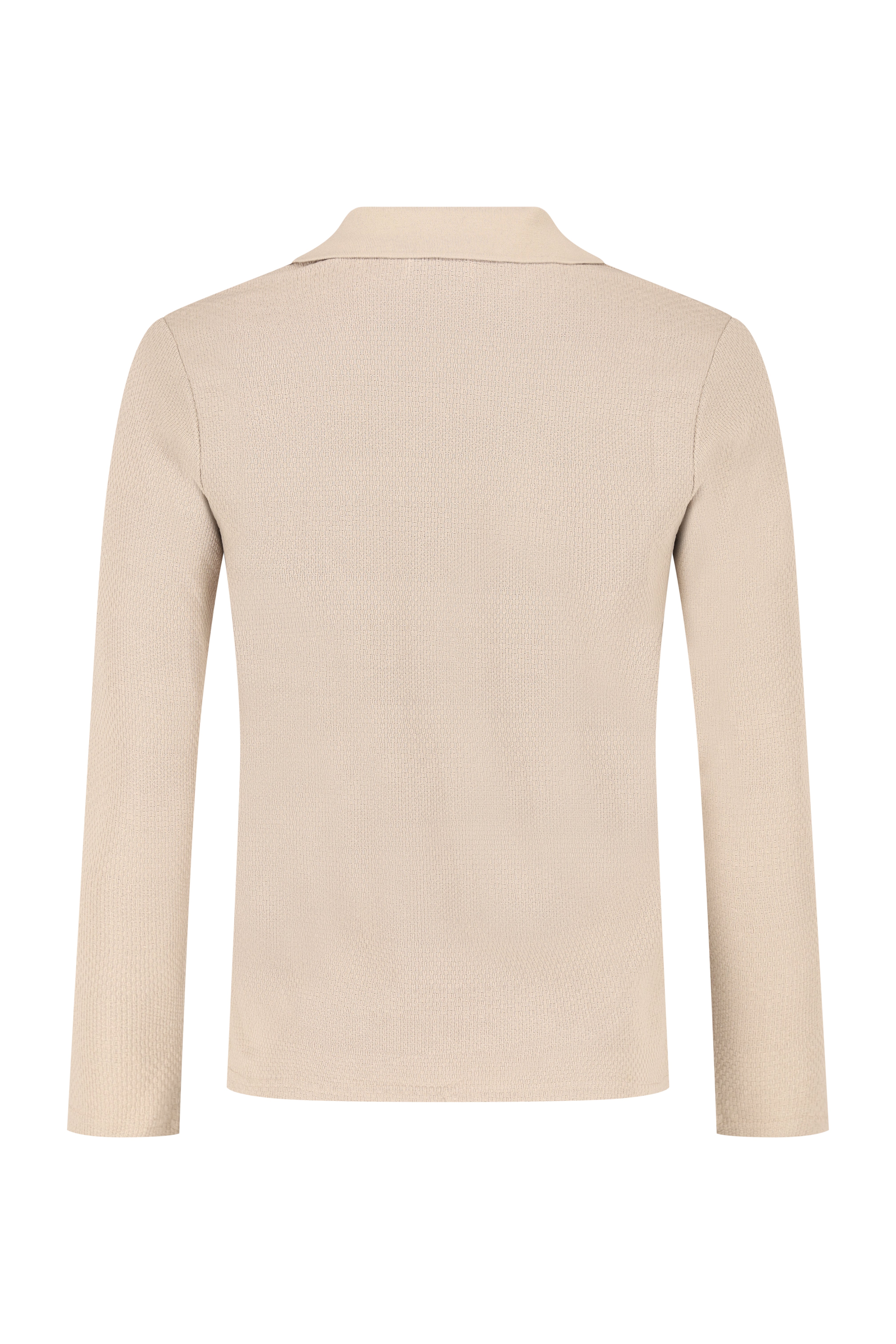 Polo Knit - Beige
