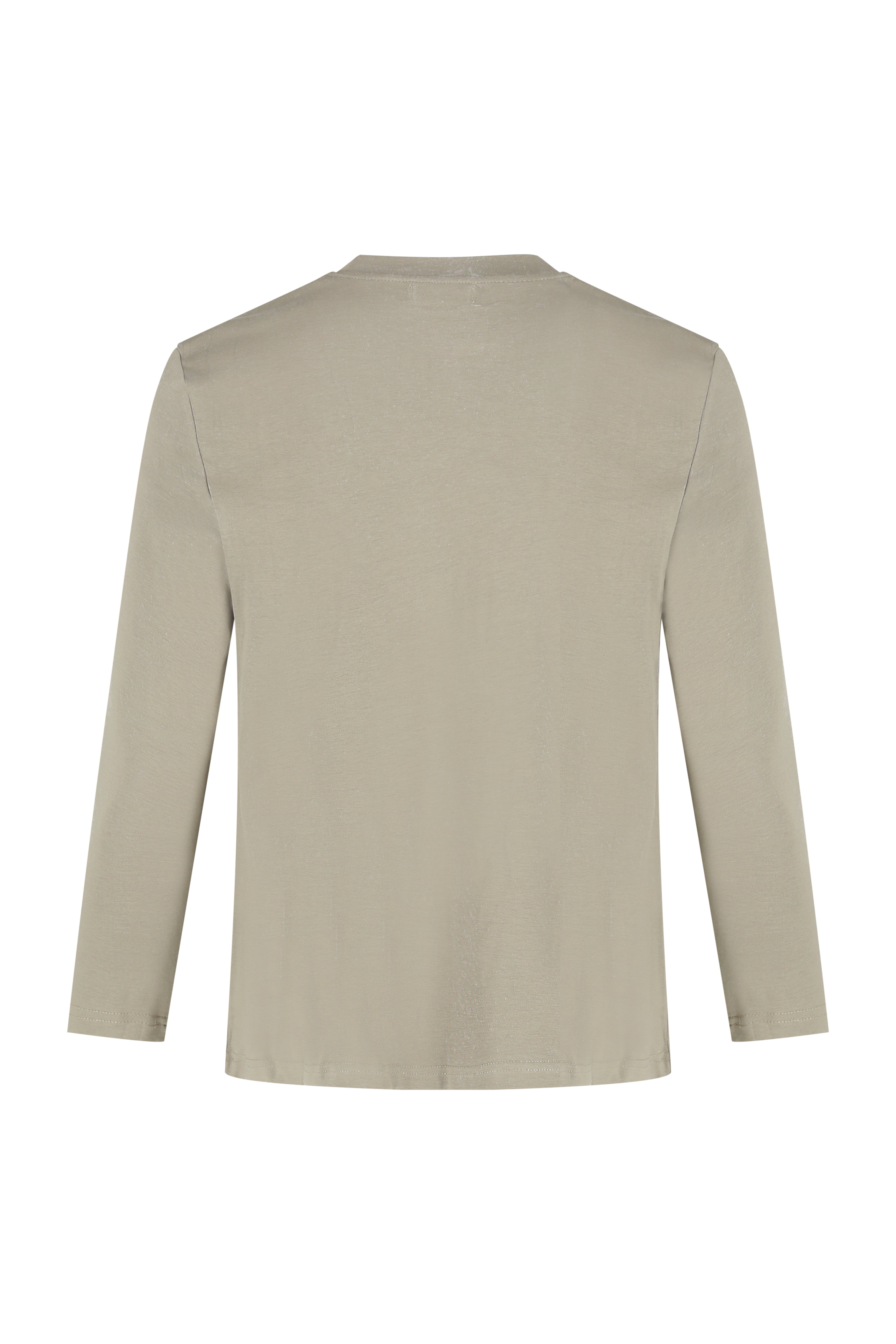 Rundhals-Sweatshirt – Grün