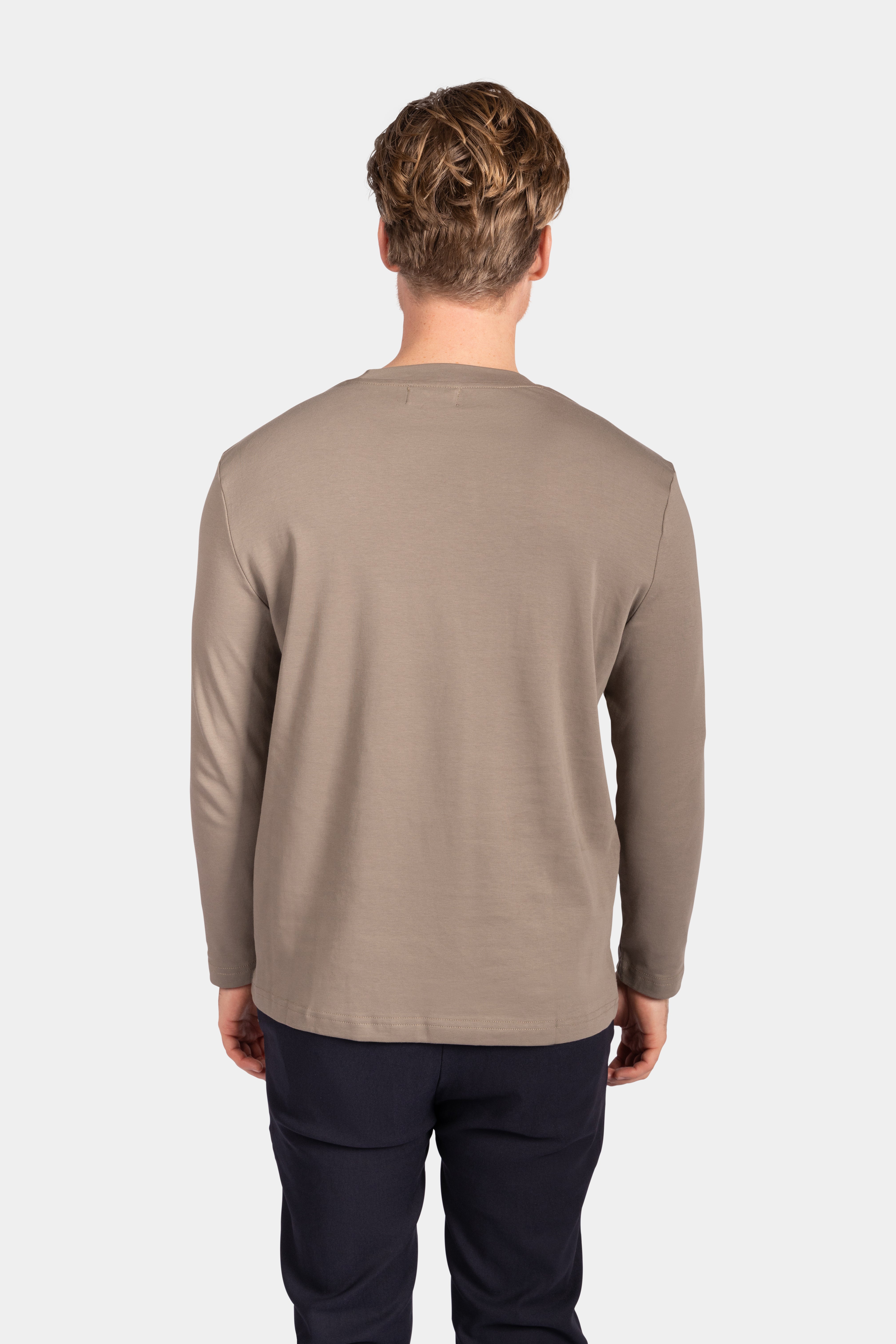 Rundhals-Sweatshirt – Grün