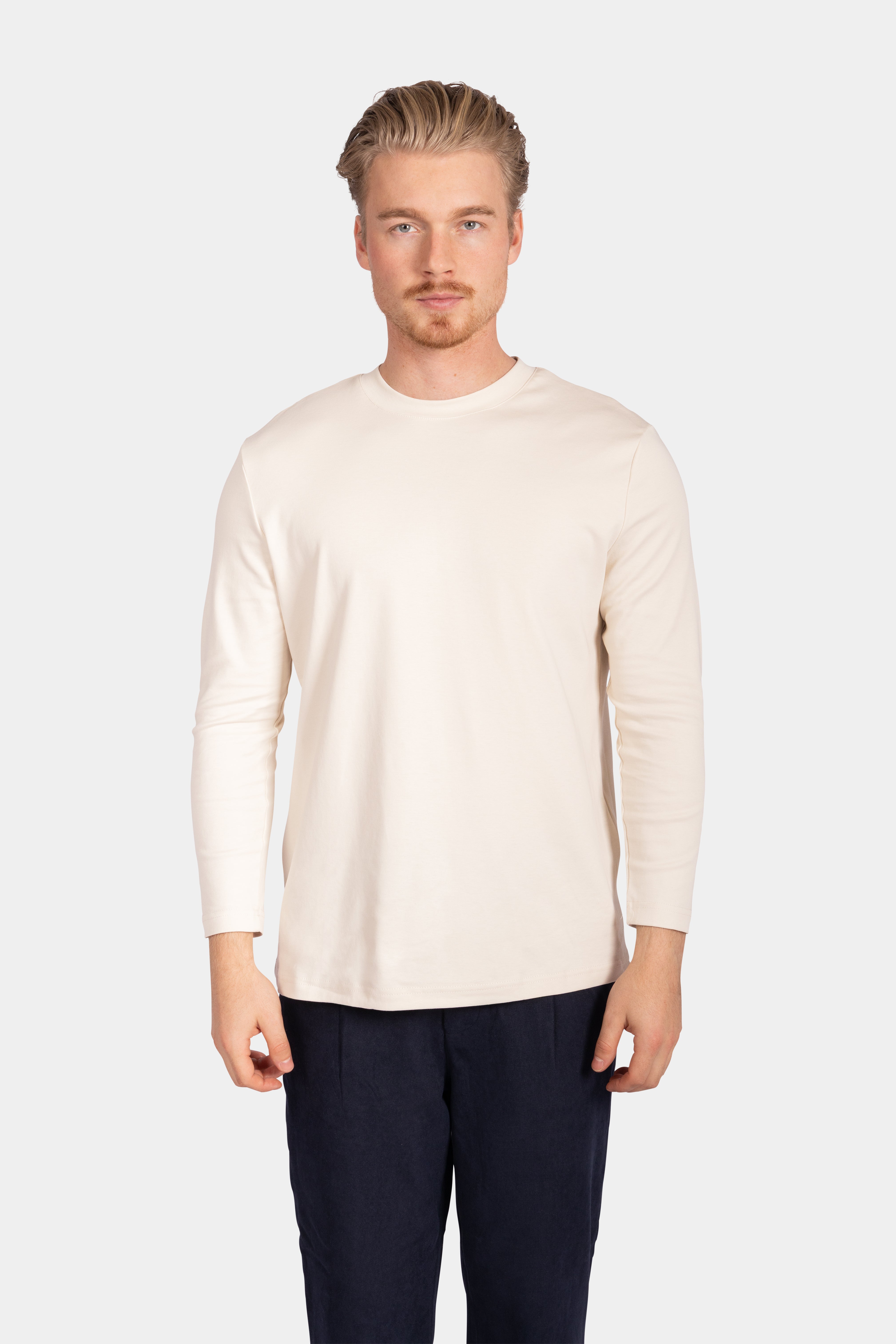 Crewneck Sweatshirt - Beige - Frankie's