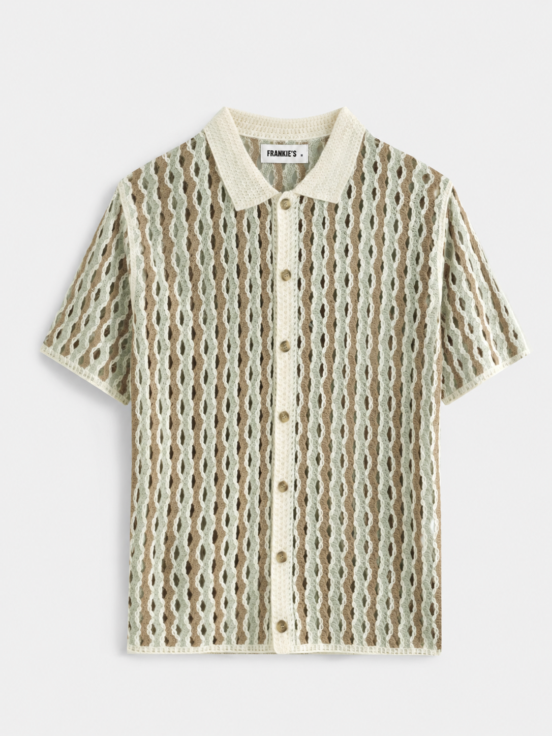 Evia Knitted Shirt Ecru