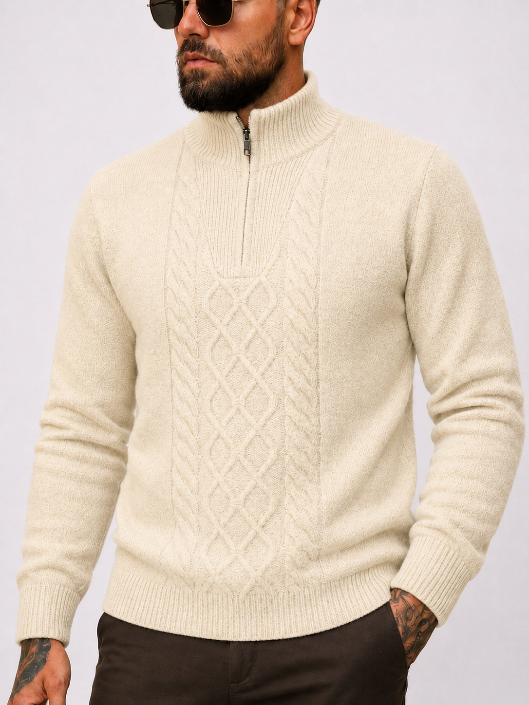 Sweater Wellington Beige - Frankie's