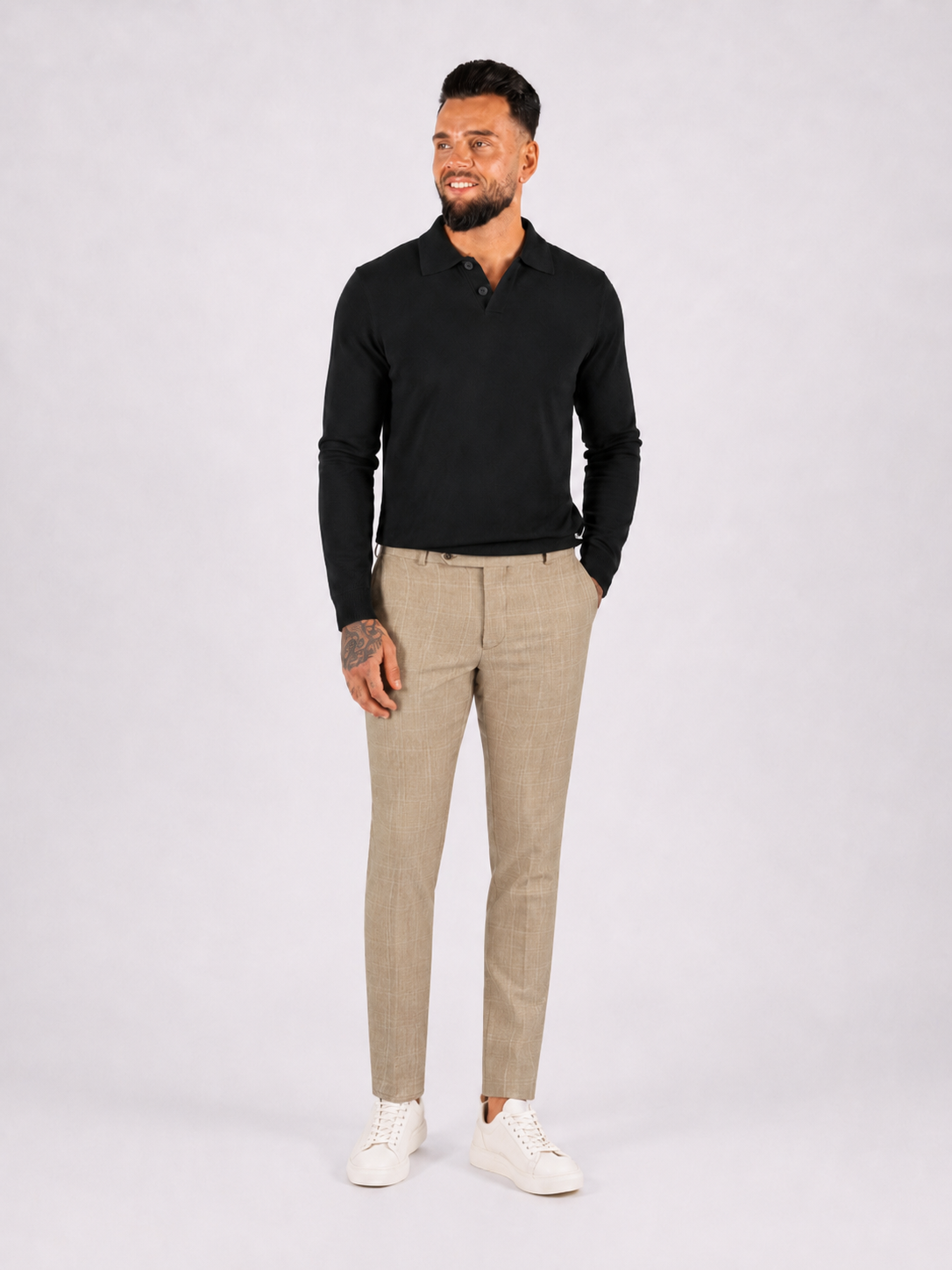 Pantalon Oxford camel - Frankie's