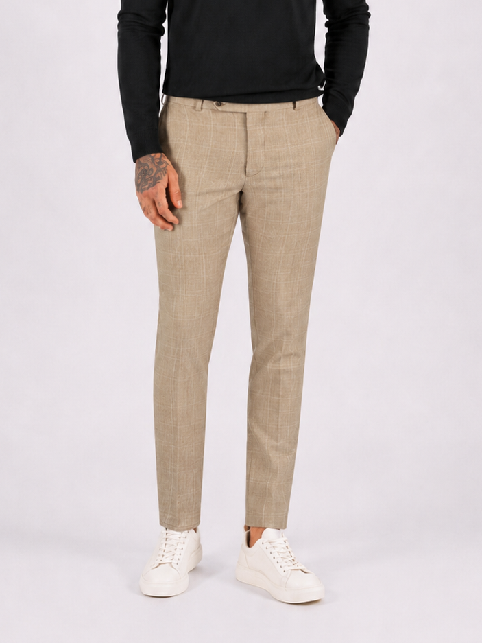 Pantalon Oxford camel - Frankie's