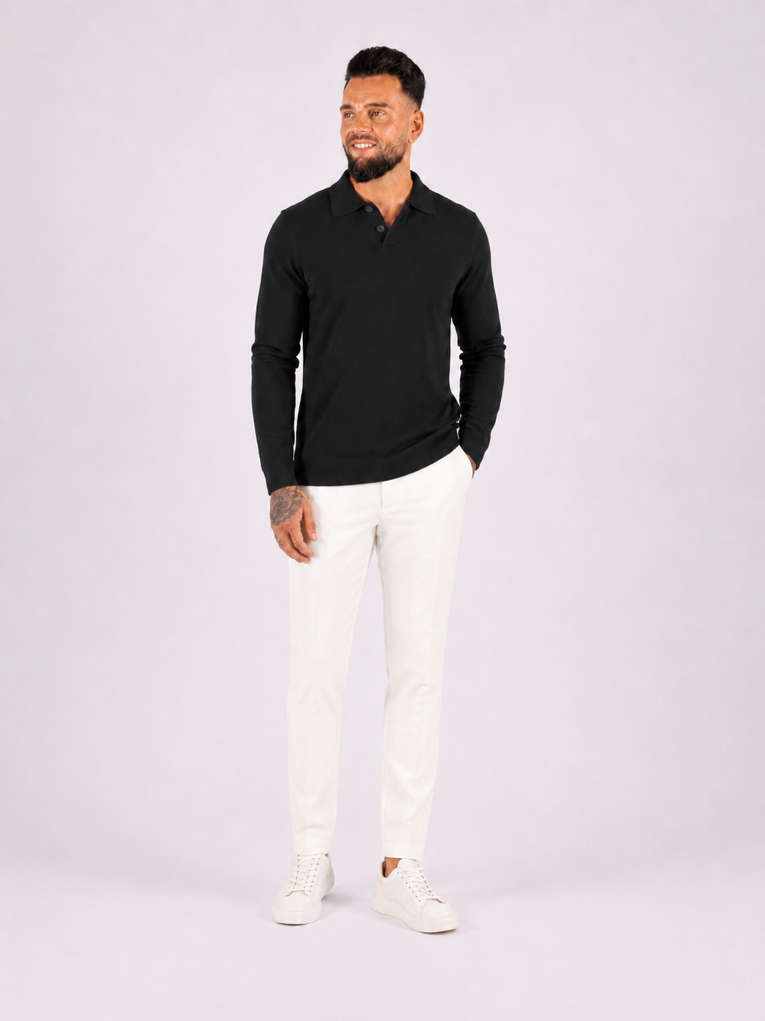 Pantalon Athene straight fit white - Frankie's